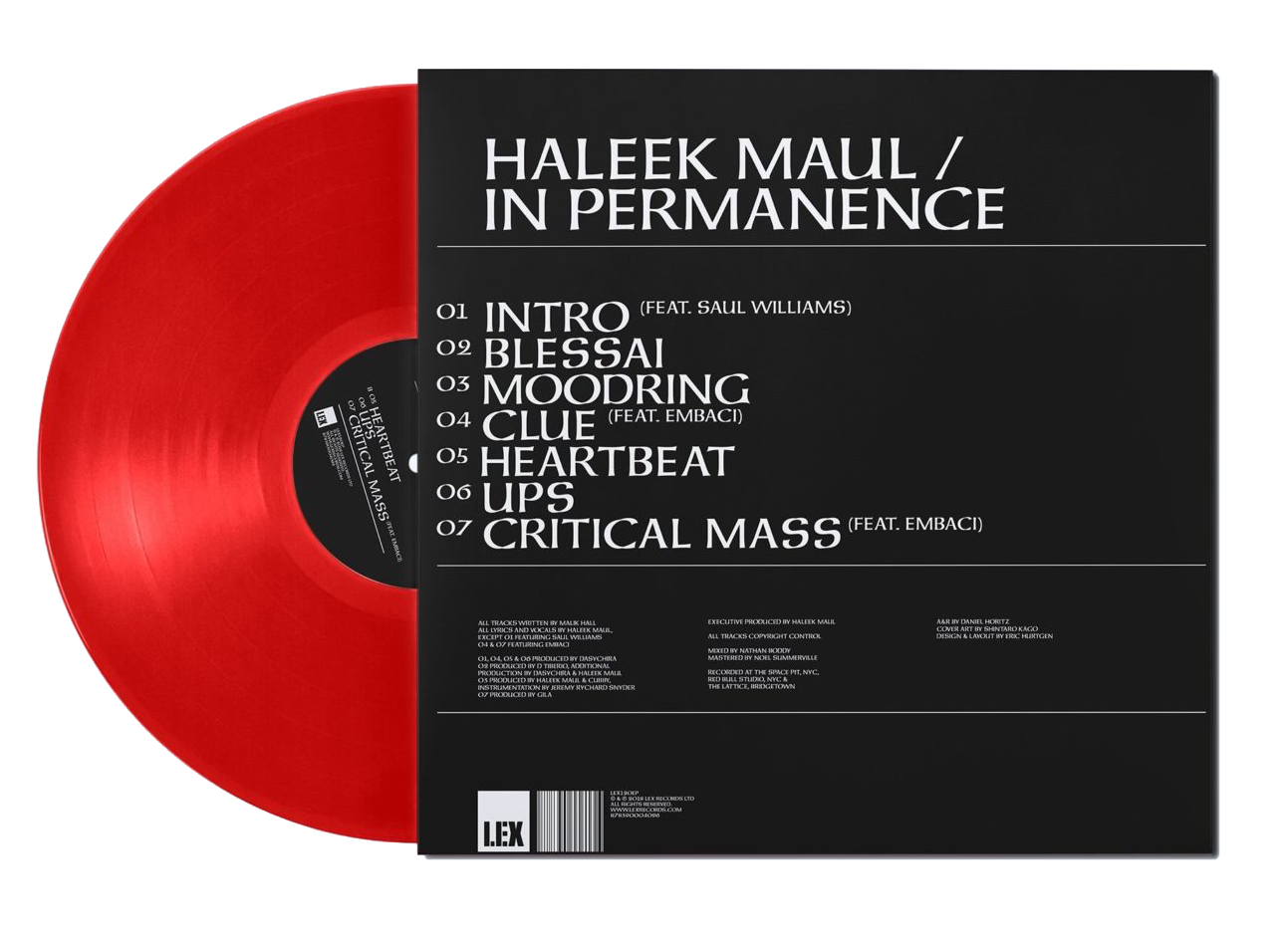 Haleek Maul, album packaging design