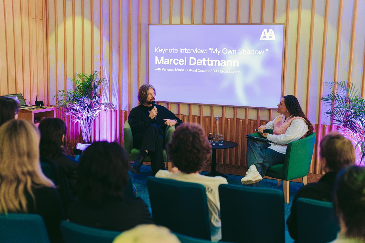 Marcel Dettmann interview at AVA London, British Library.