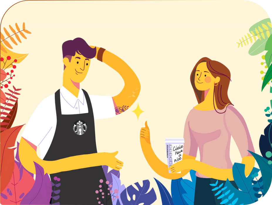 Starbucks Coffee Animation