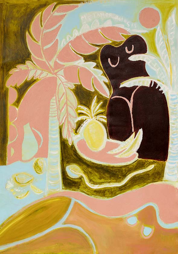 Metamorphosis, 2020. Acrylic & oil on canvas. 130cm x 165cm