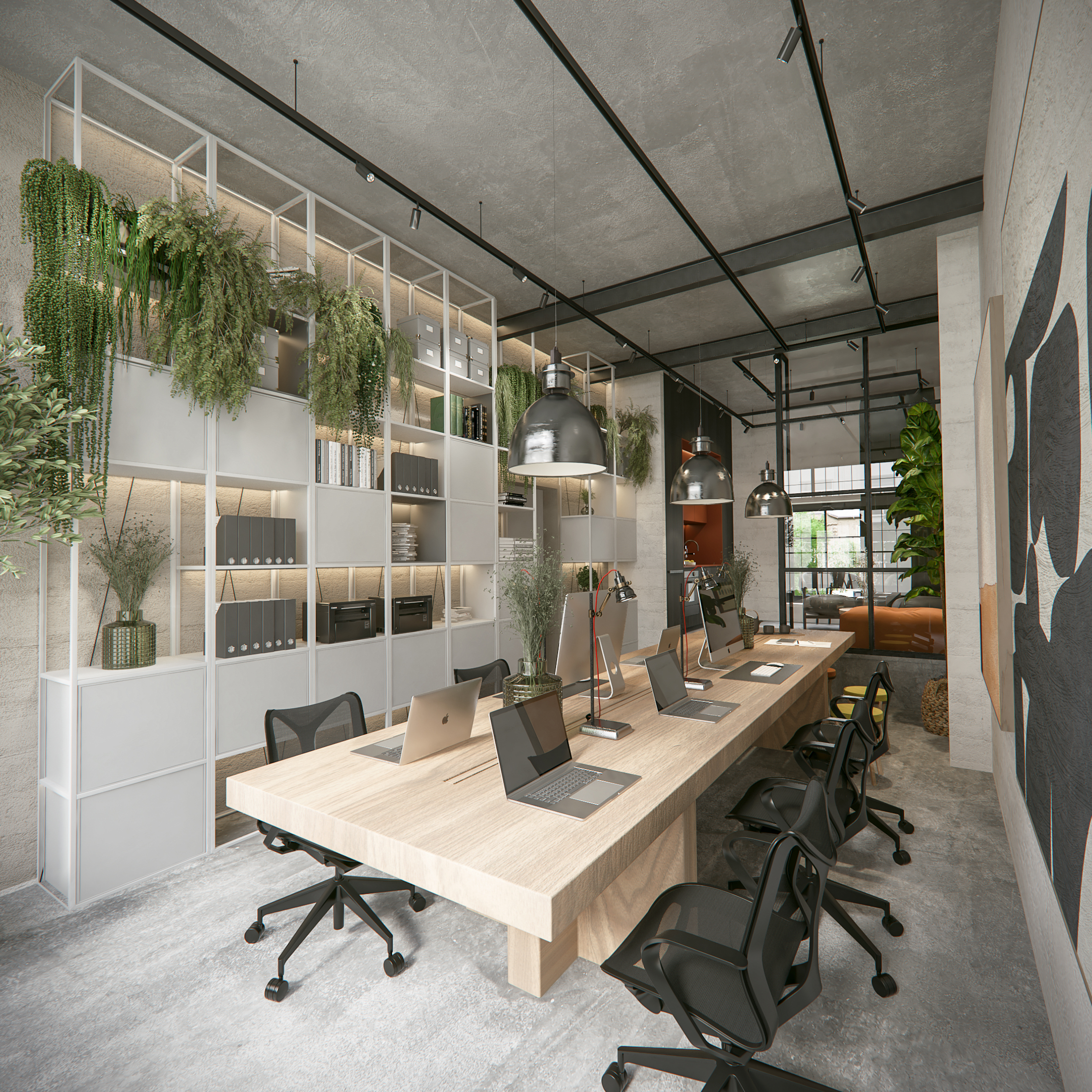 Rendering Office