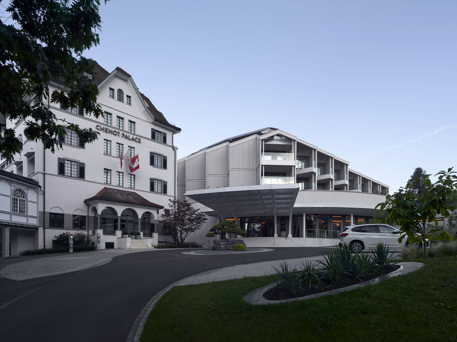 DAVIDE MACULLO ARCHITECTS - CHENOT PALACE - WEGGIS, SWITZERLAND