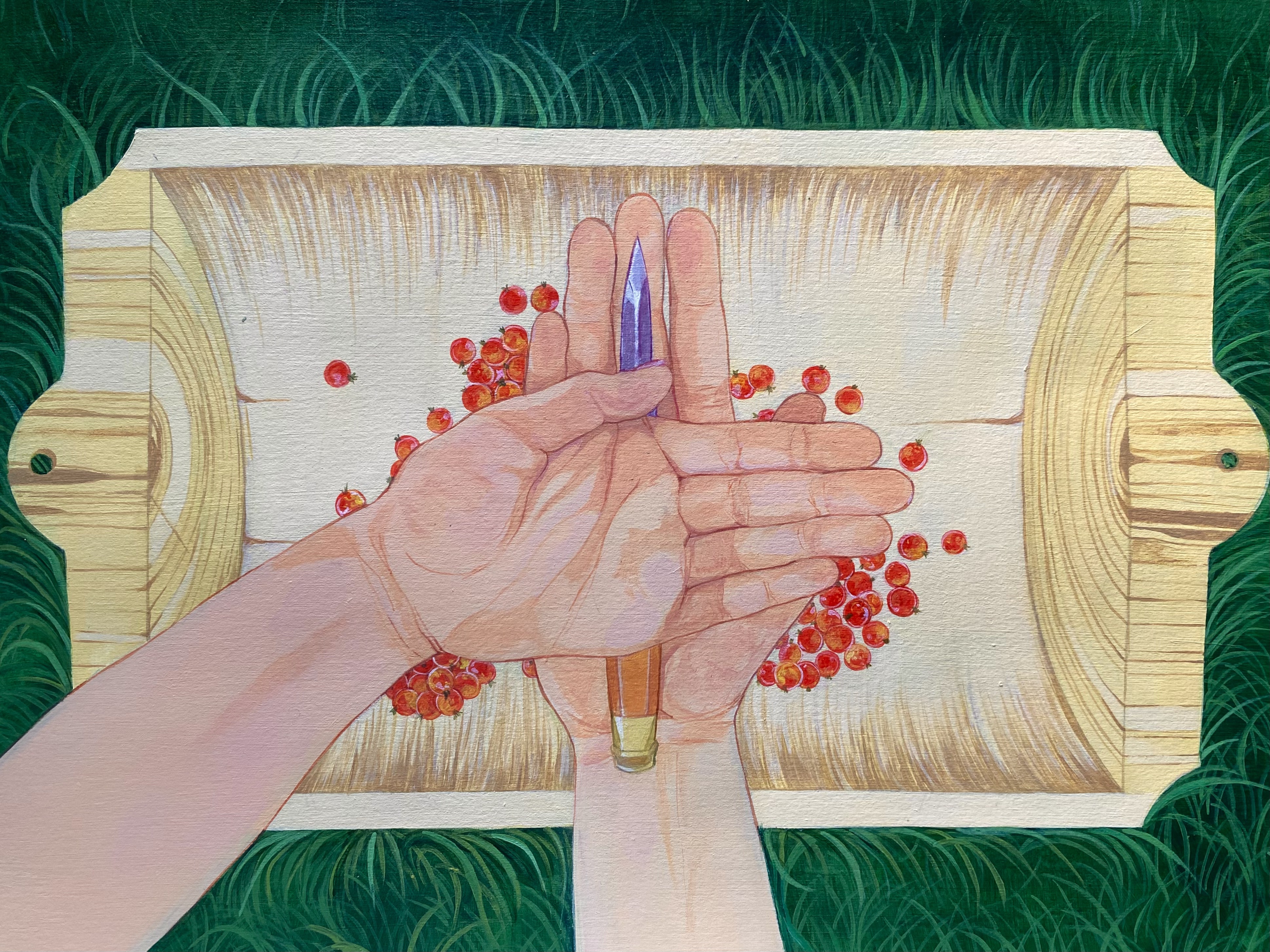 "Something Lurking," (2024)