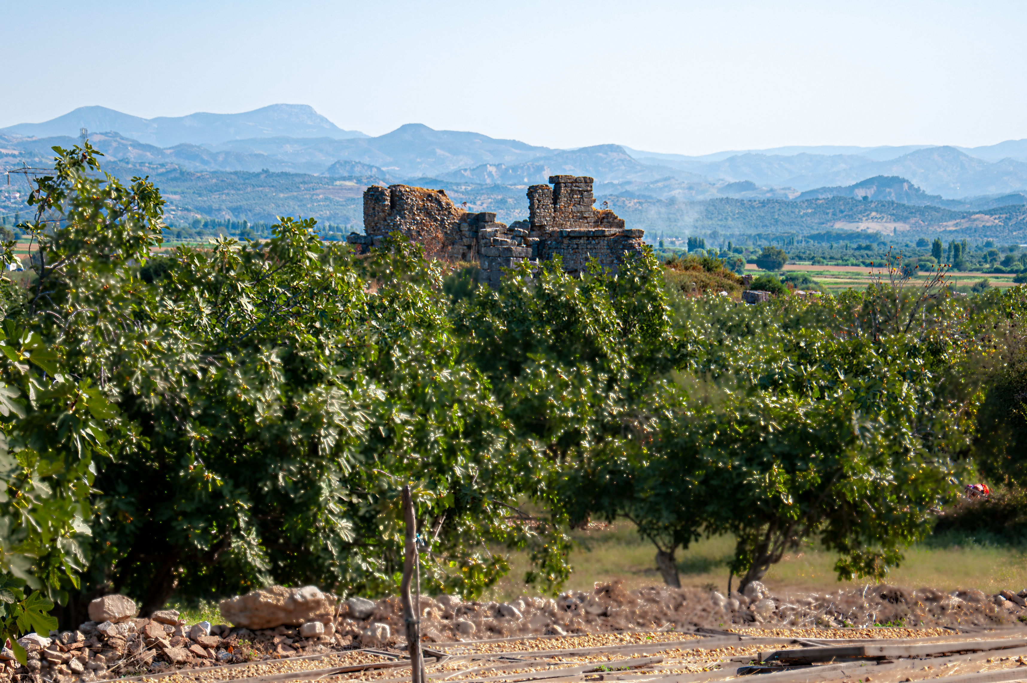 Ruins of a Byzantine-era structure at Magnesia.