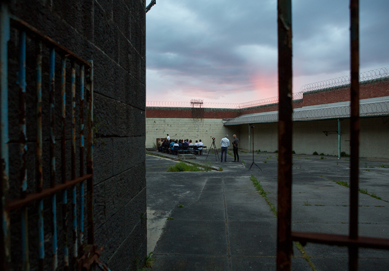 Project 05: The Accumulation of Cyclical Operations. The Accumulation of Cyclical Operations Act 2, D-Division, H.M. Pentridge Prison, 2017. Photograph: Gretta Costello