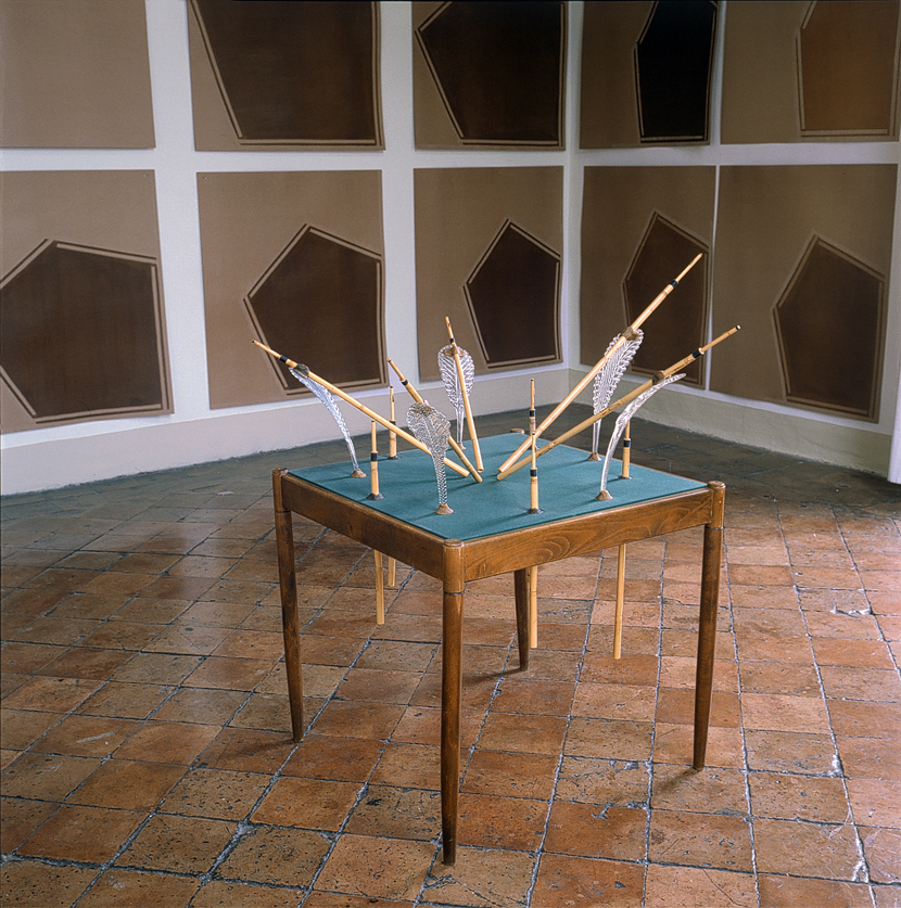 Le Studiolo (détail) 1990-1992, l'Académie de France, Villa Médici, Rome 1992 Photo by Michel Aubry