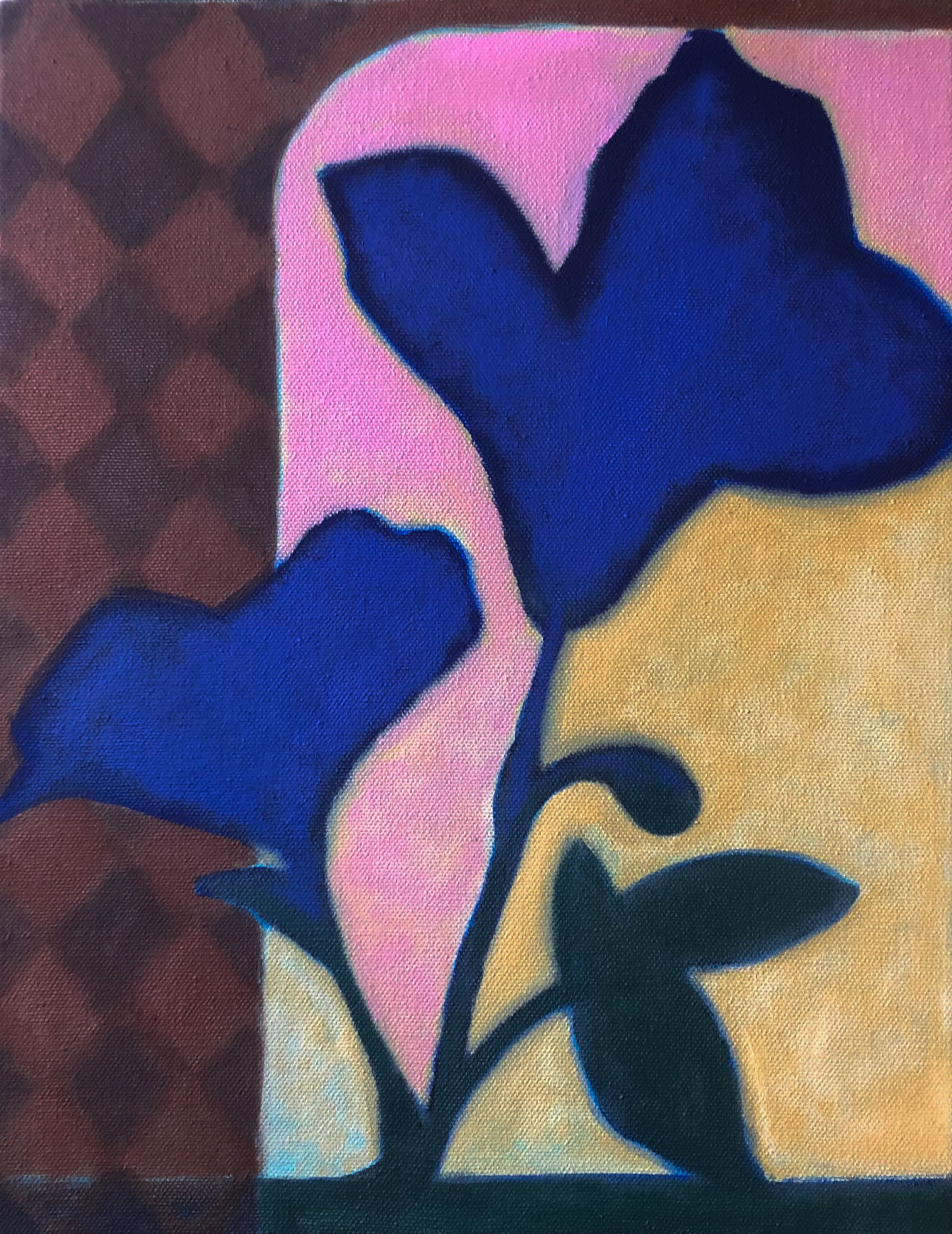 Inside, Outside (2022), oil on canvas. 11x14 inches.