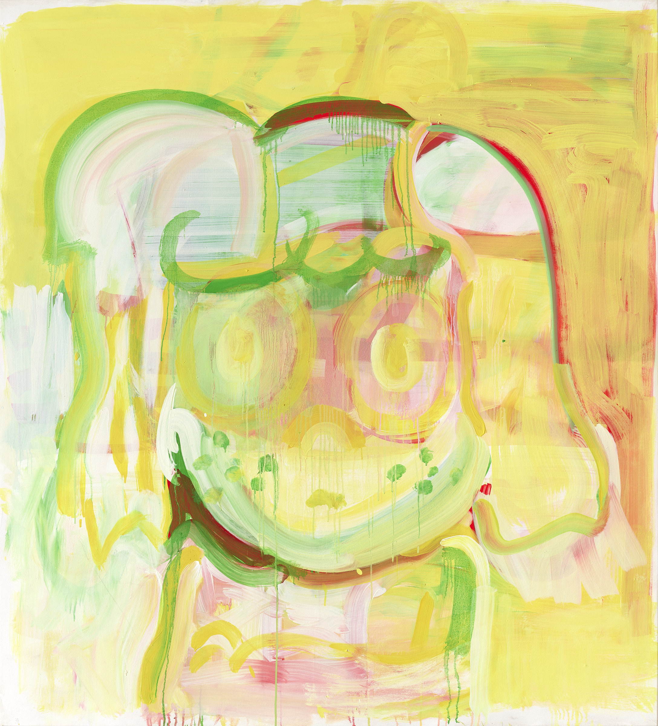 불안한 소녀 a girl with anxiety,oil on canvas,172x156cm,2021