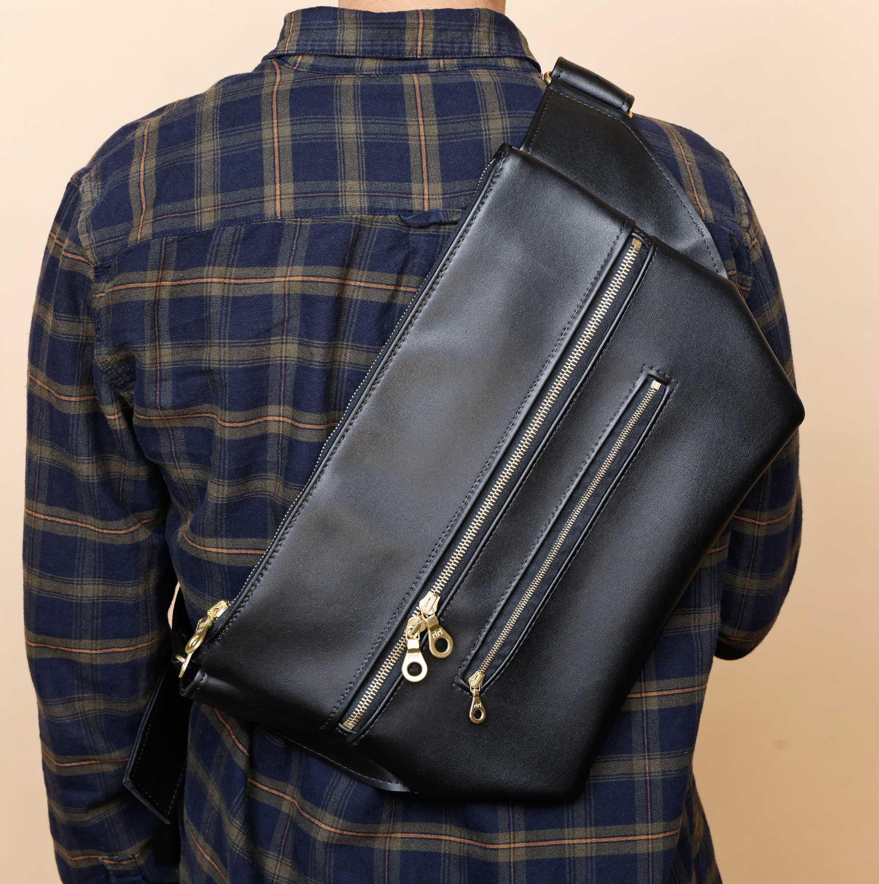 Baldinini Trend  Black Polyuretane Crossbody Bag – McRichard Designer  Brands