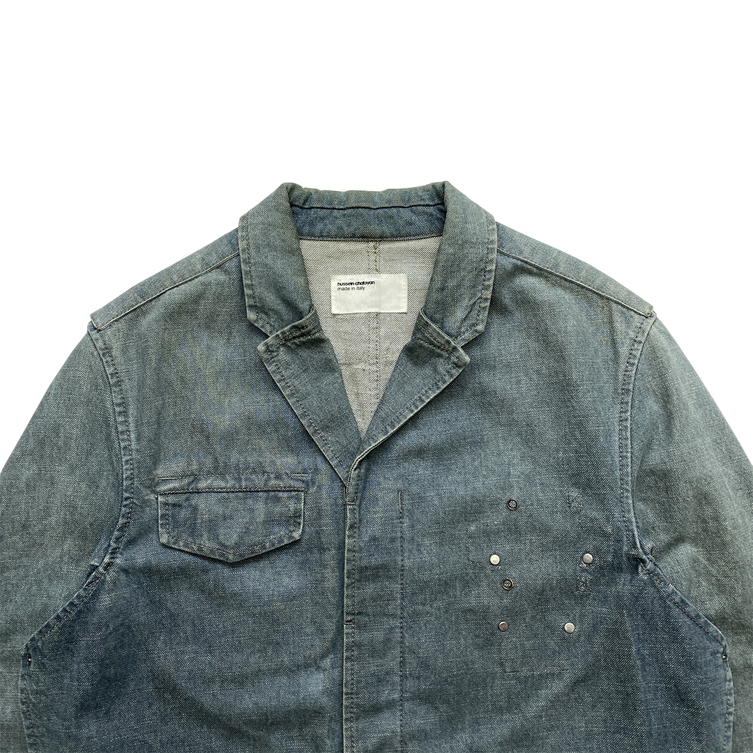 hussein chalayan denim jacket 2004年イタリア製-