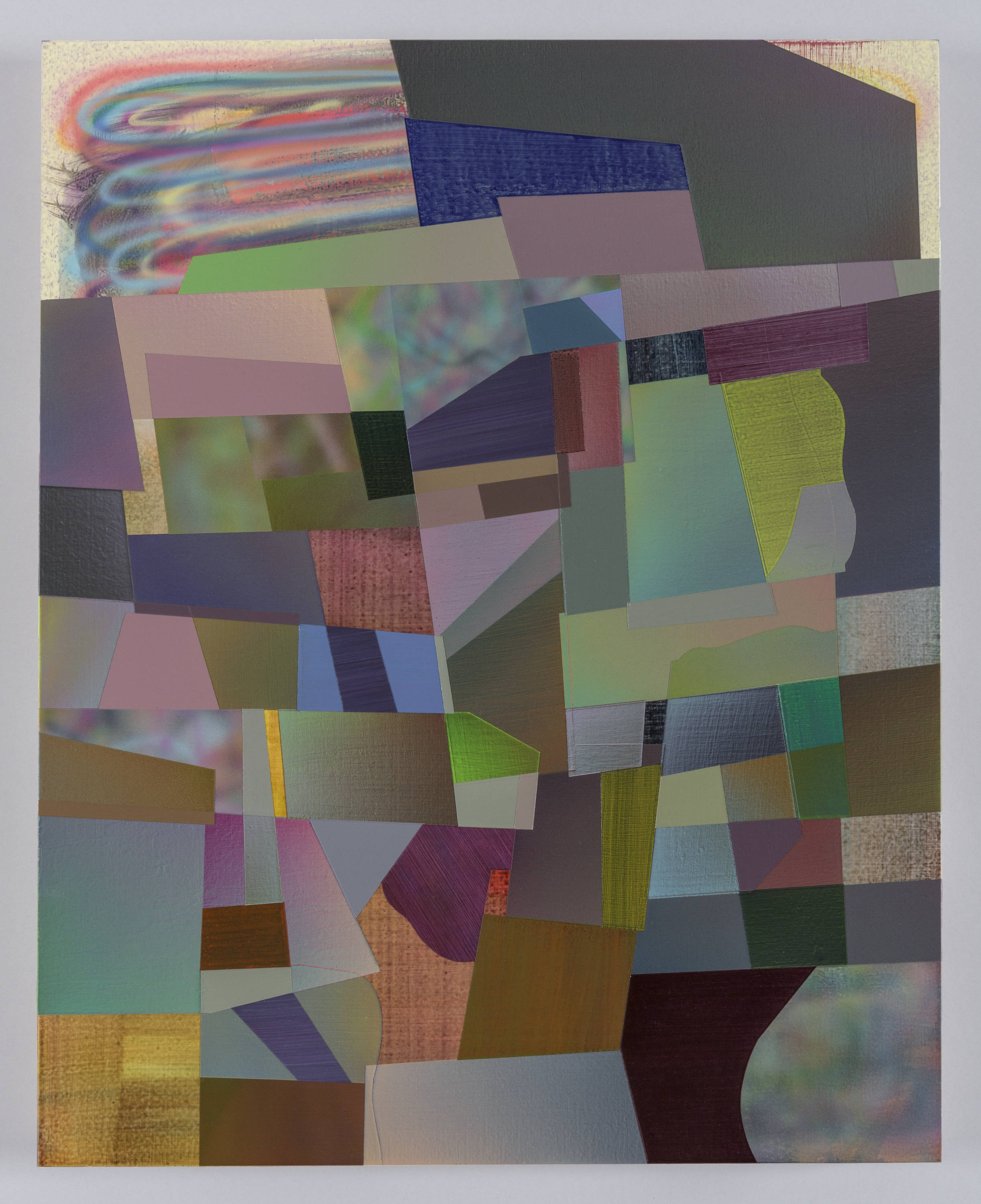 Marble House, 2021, acrylic on panel, 20 &times; 16&rdquo;.