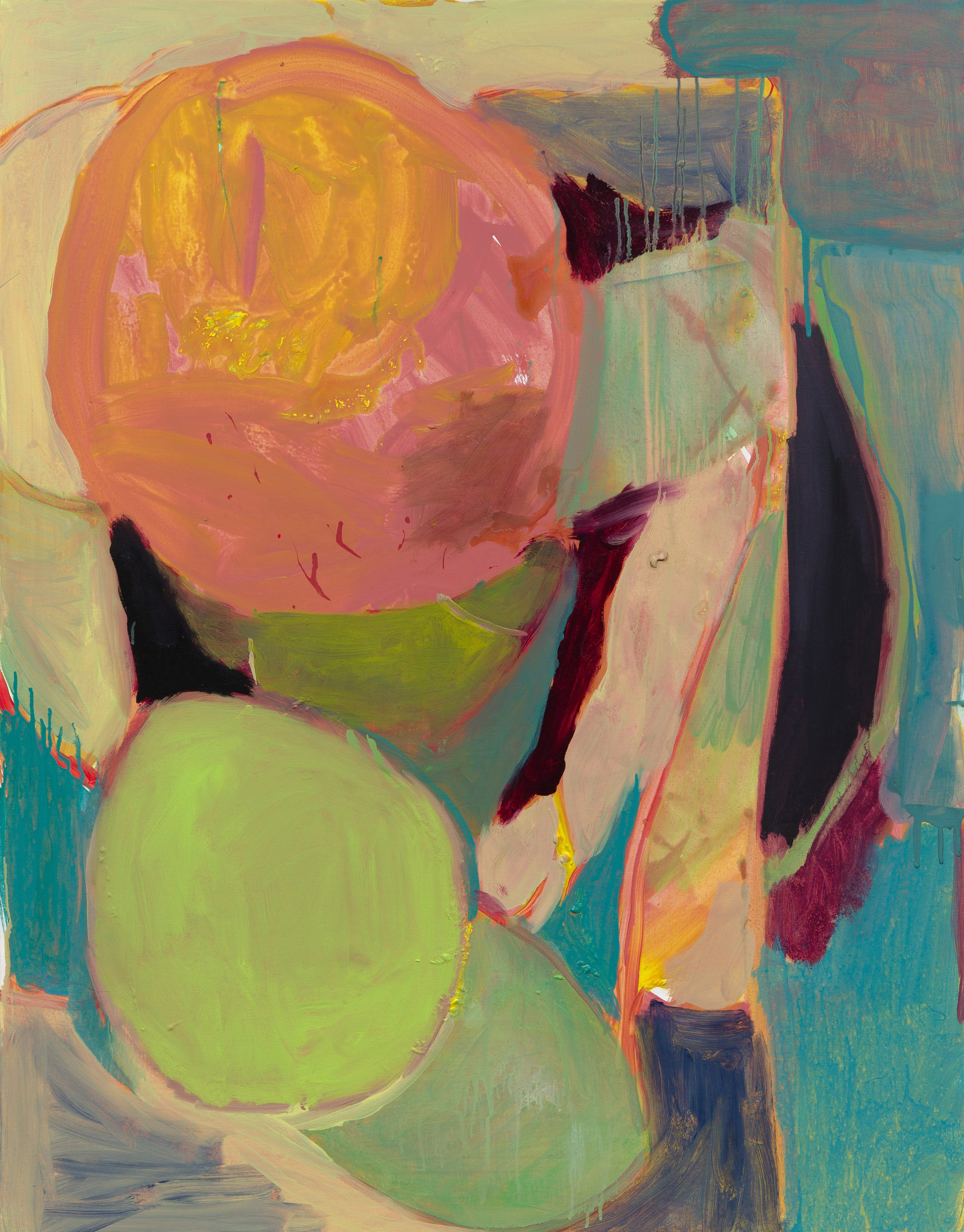 Untitled, 2025, Acrylic on canvas, 116.5x91cm.