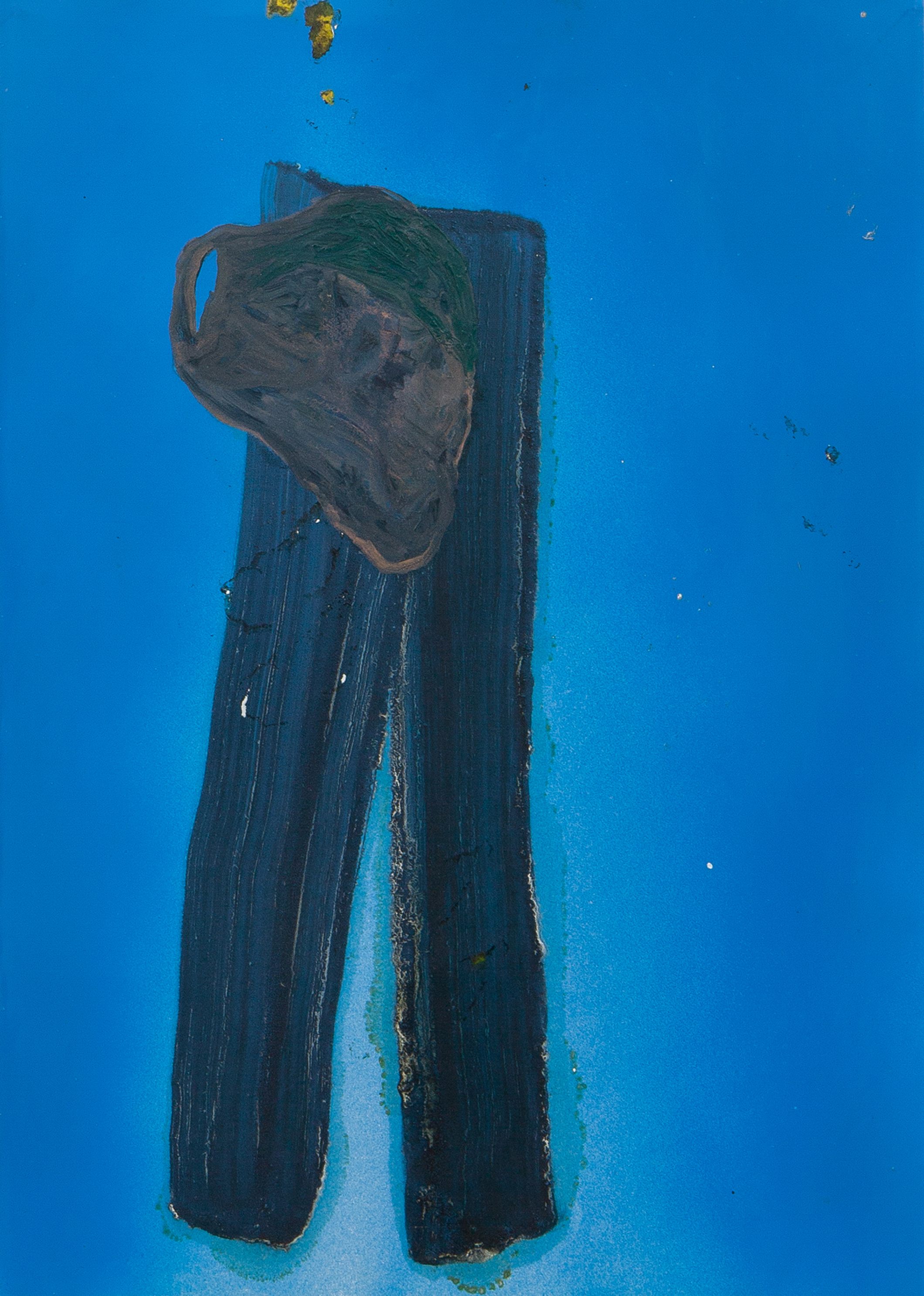 Untitled, 2011, oil on glossy paper, 42x31 cm