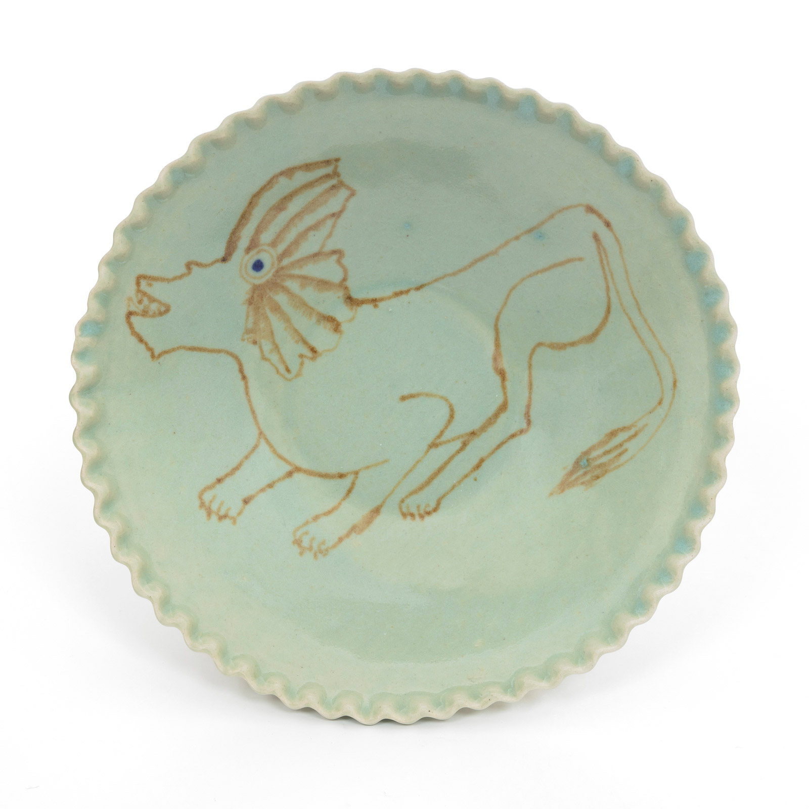 From Things with Eyes set, 21-23.6.2019Glazed ceramic stoneware