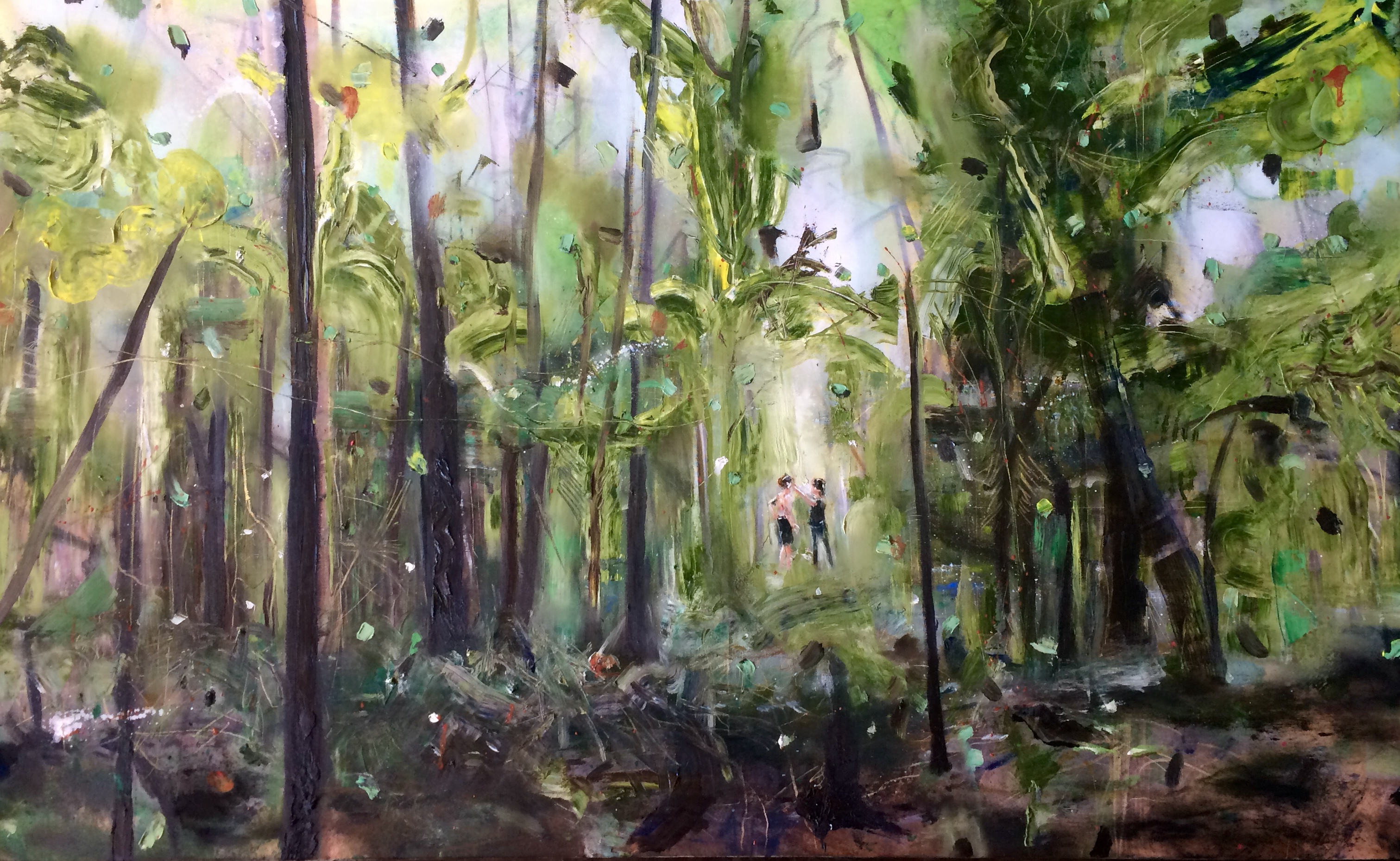 Epithalamium | oil on canvas | 146 x 89 cm | 2020