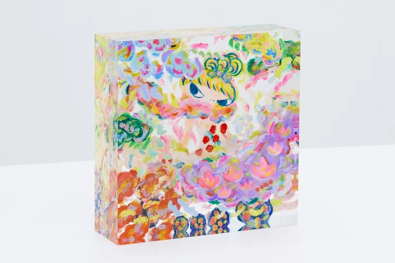 Untitled, Acrylic, Photo by Kenji Takahashi