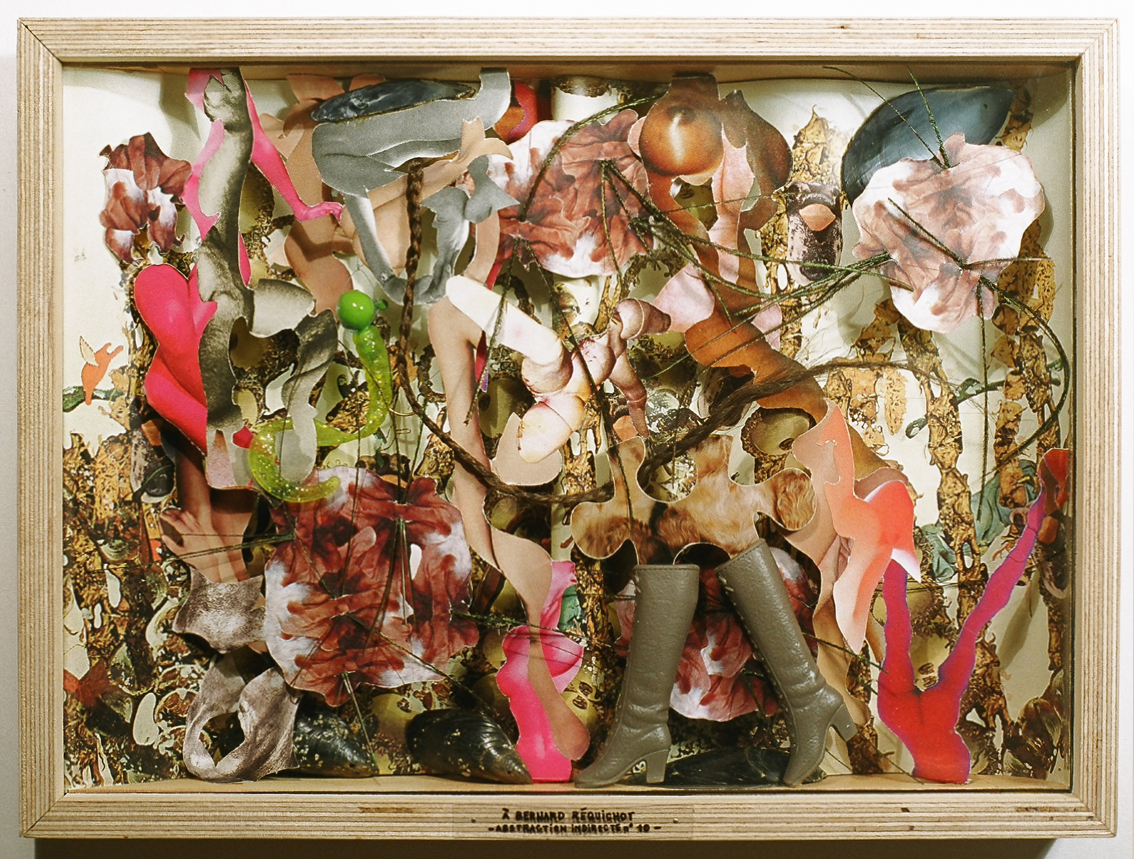 A Bernard Réquichot, 2005. 26 x 34 cm. Dans la série des Abstractions Indirectes.