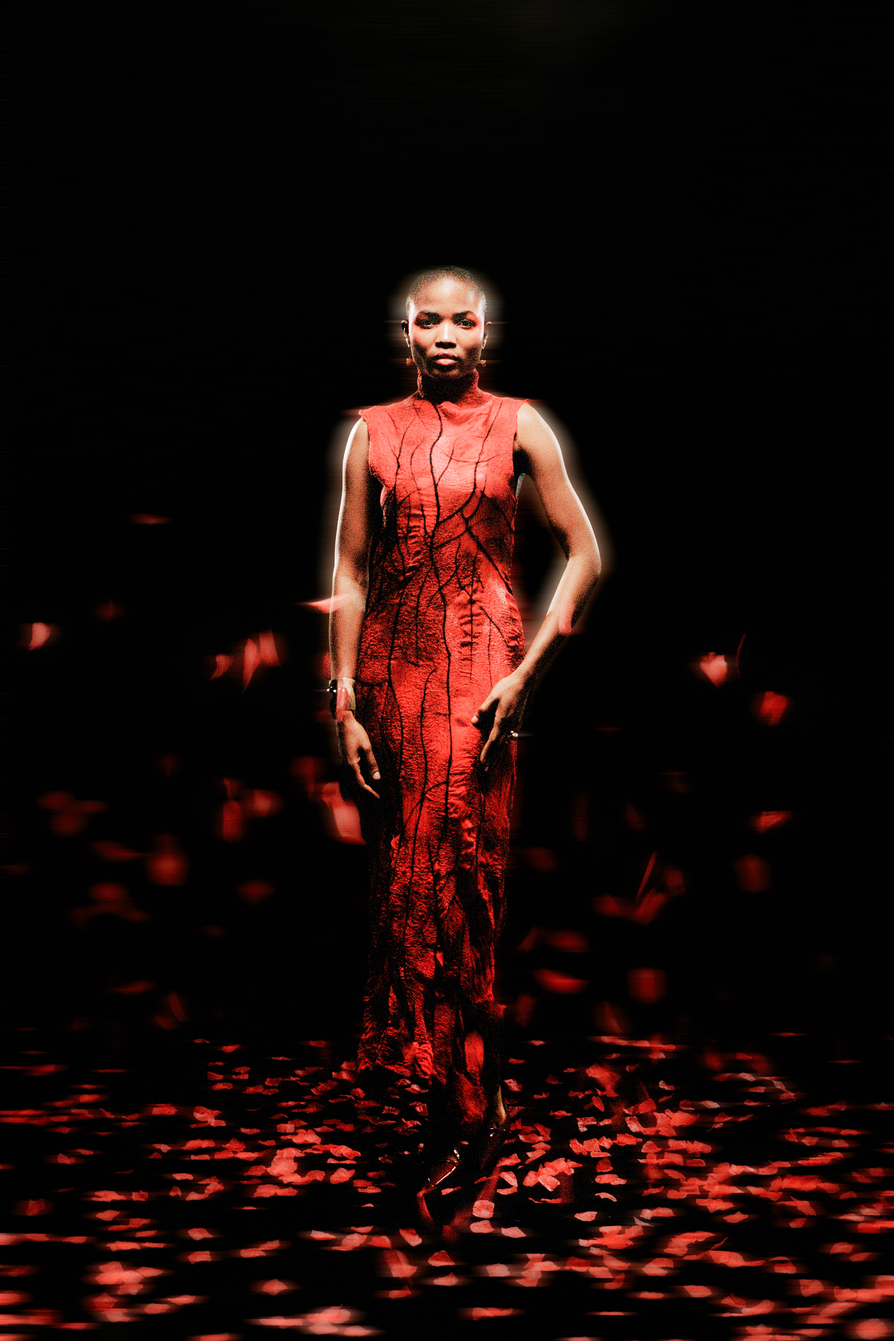  'Life of a rose' for New Wave MagazinePhotographed by Sam Lort, Creative Directed by Bior ElliottStyled by Alia Aluli 