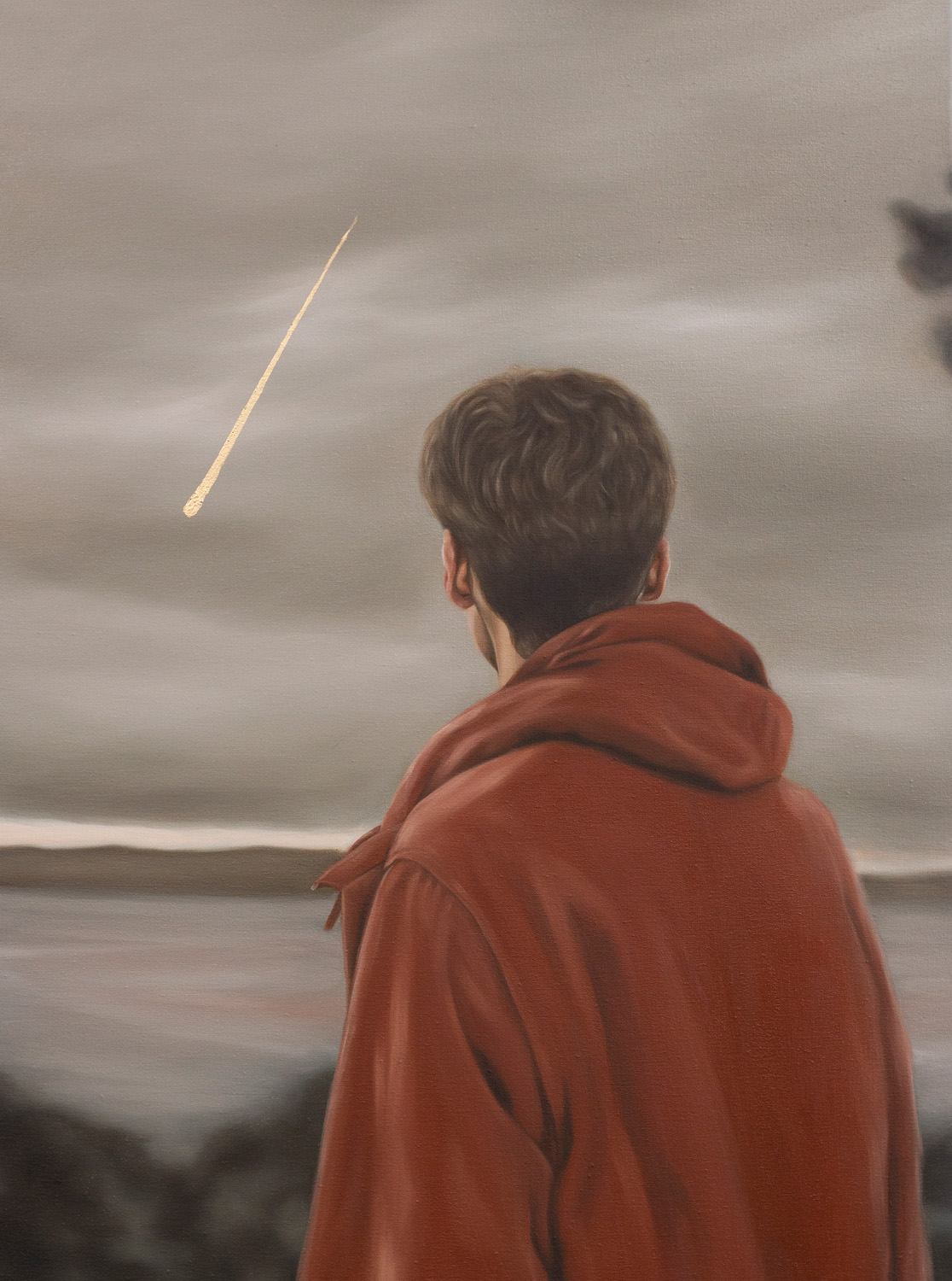 Look for Light, Oil on Canvas, 600 x 450mm, 2020