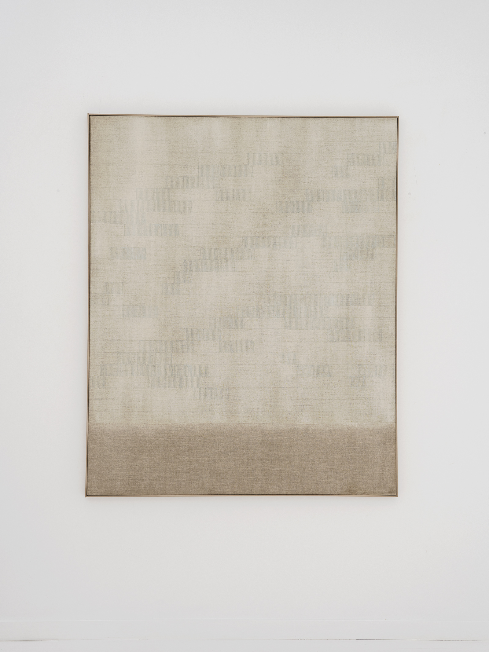 Iteration 11, acrylic and pencil on linen, 160cm x 130 cm, 2022