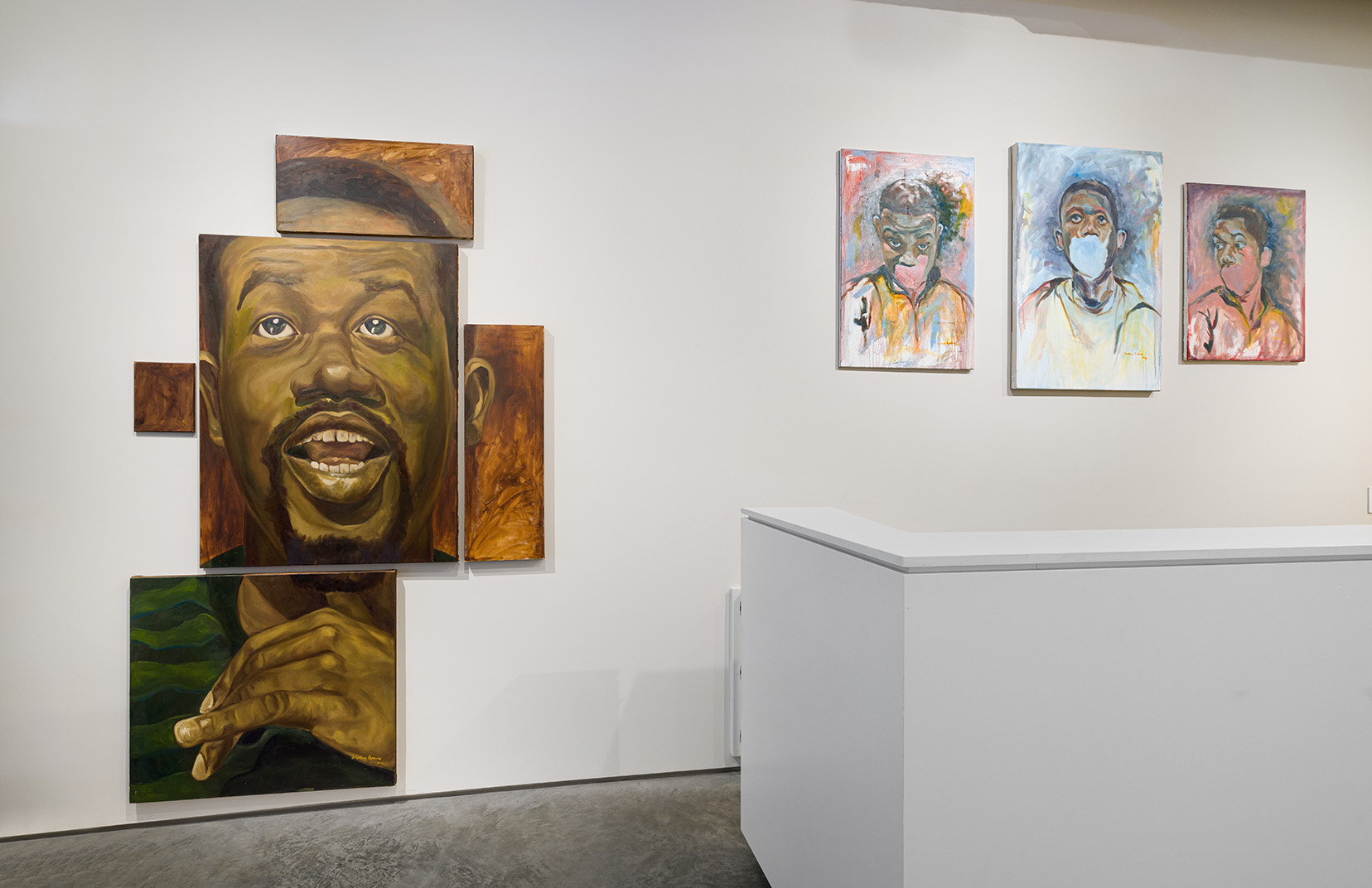 "Shelter in the Storm" installation view. Image by Etienne Frossard.