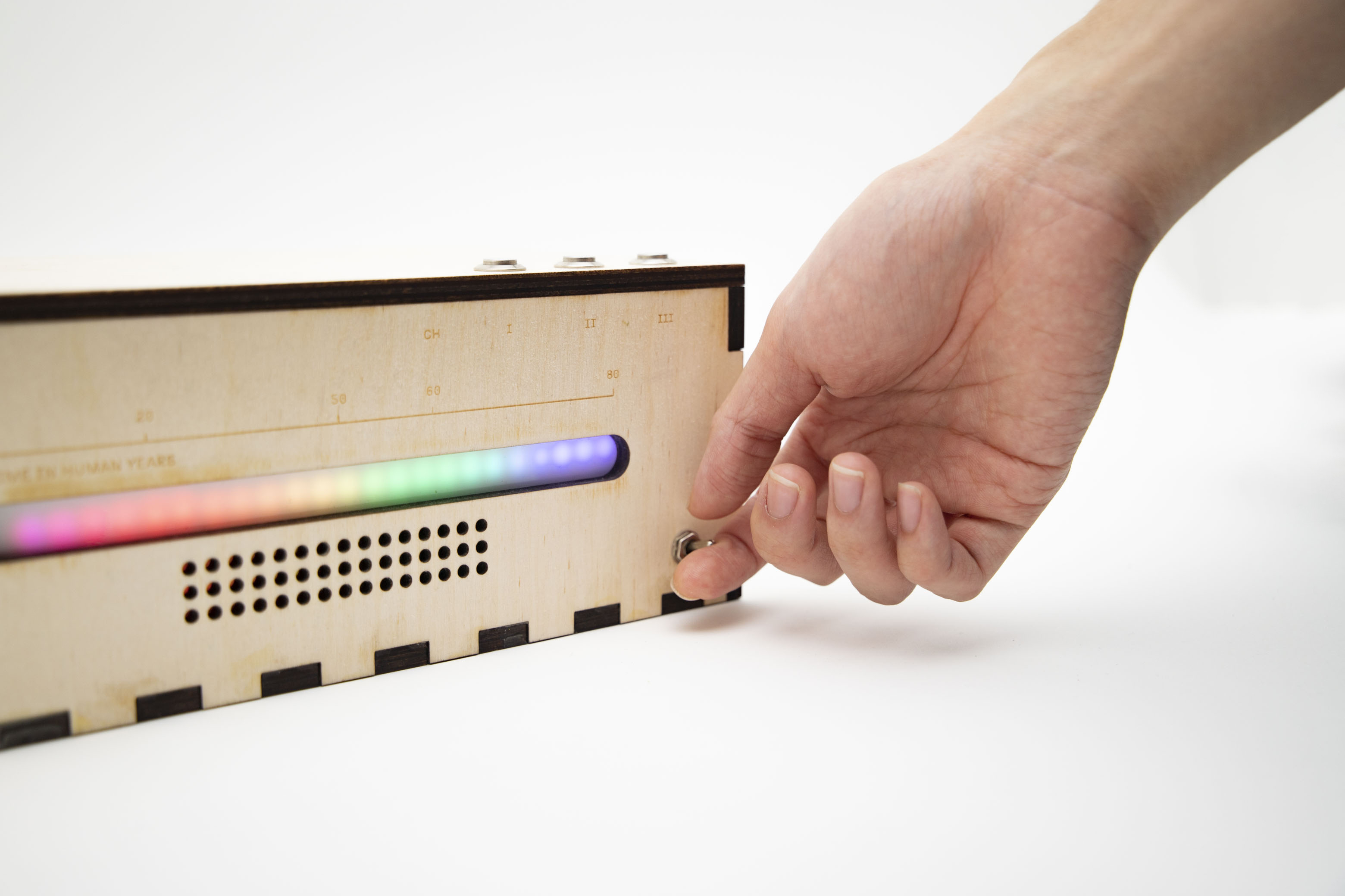 Turning on the device