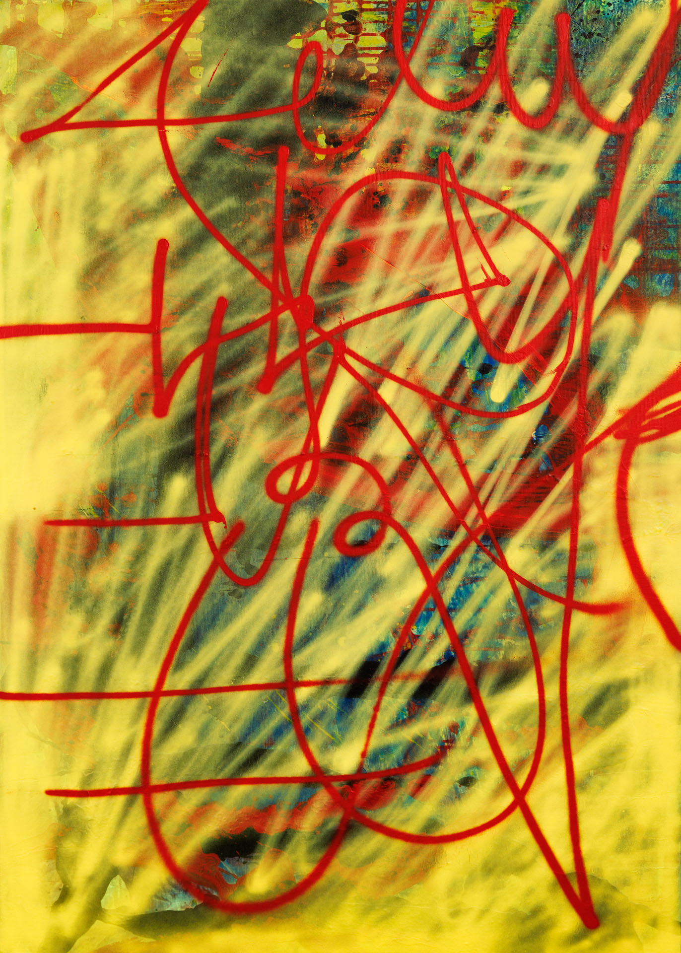 o. T.Acryl auf Leinwand140 x 100 cm