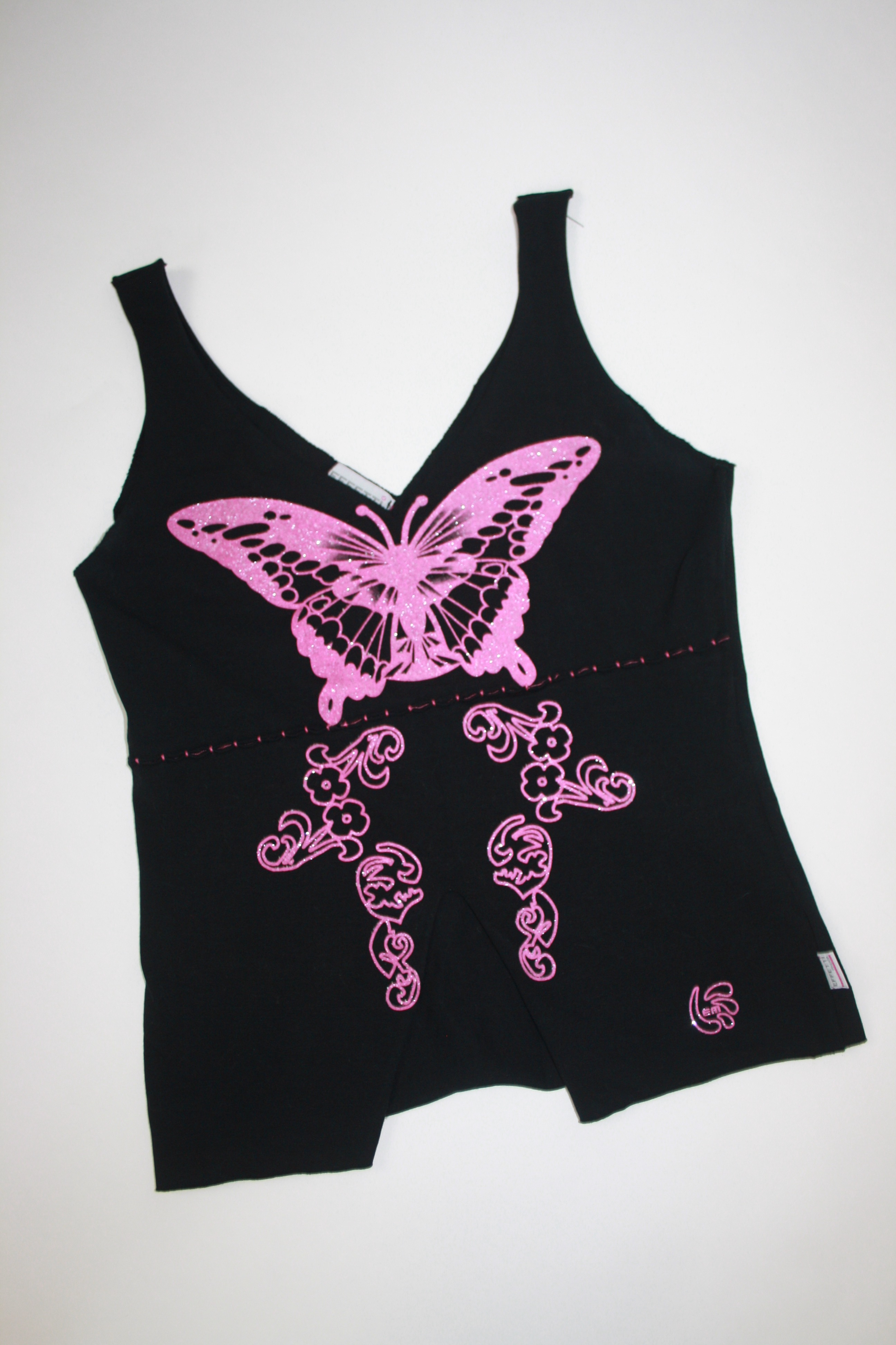 Cut-Out Butterfly Top - 𝓈𝑜𝓁𝒹