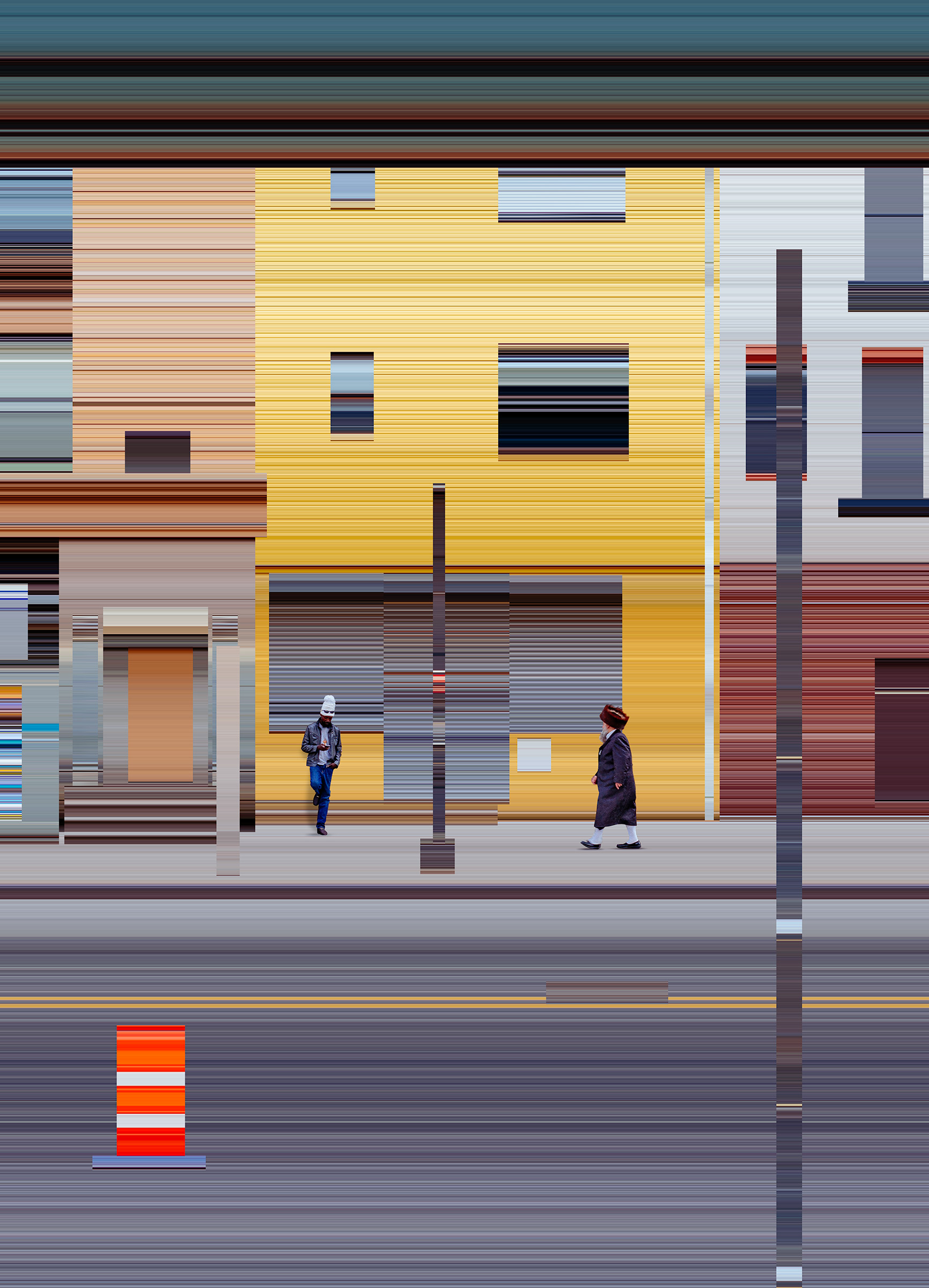 Time Stretched No. 25