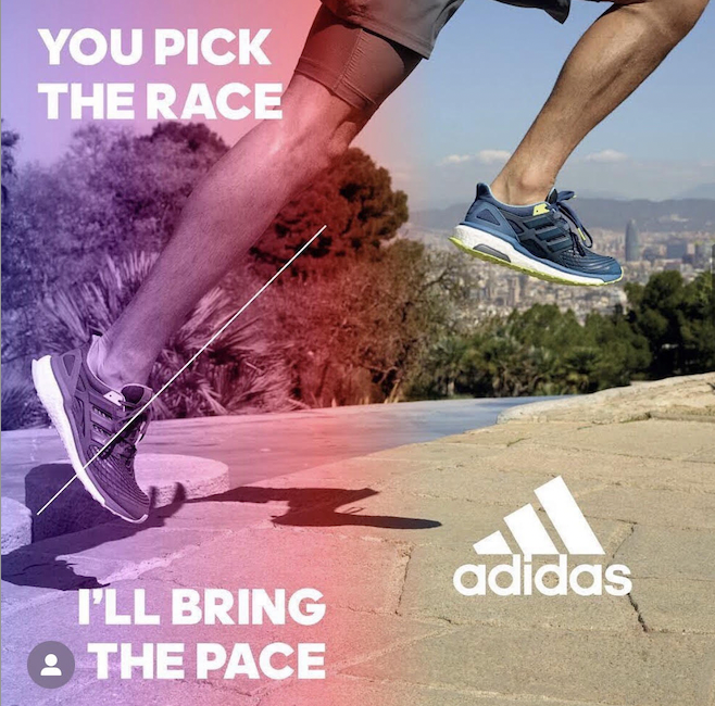 Adidas Energy Boost. Photographer: Philip Haynes. Production: 24 Production Limited