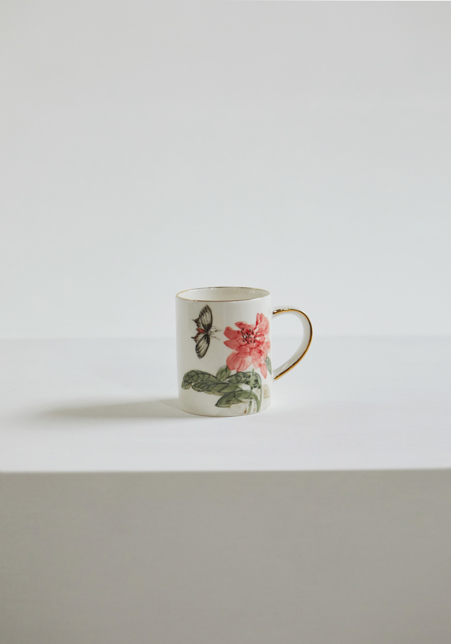 목단과 왕나비