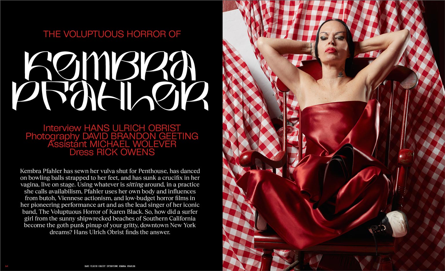 2/18Editorial design, issue 11, AW20Photopgraphy: David Brandon Geeting