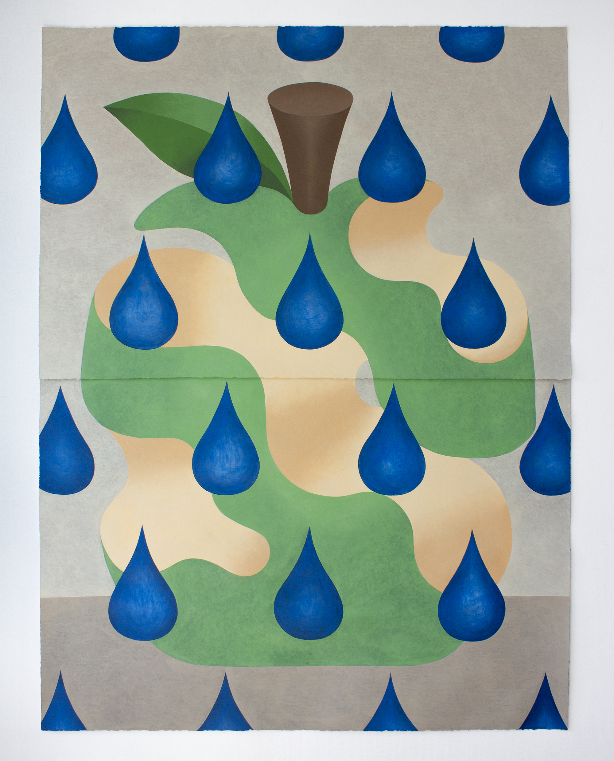 Apple 14, 44 x 60 inches