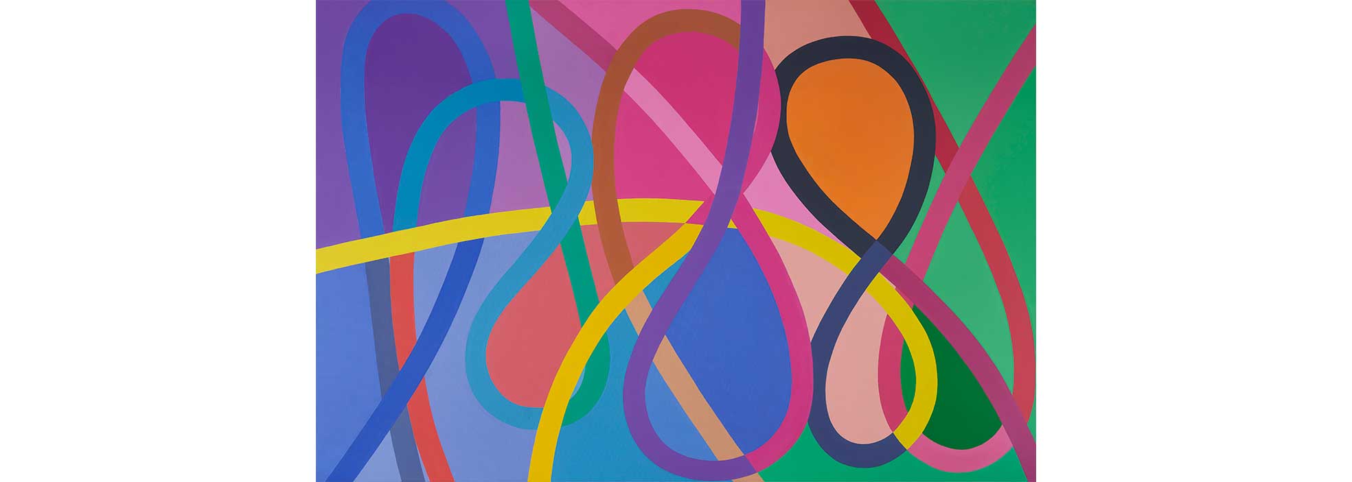 Sin título, 2021. Acrílico sobre tela, 120 x 180 cm.