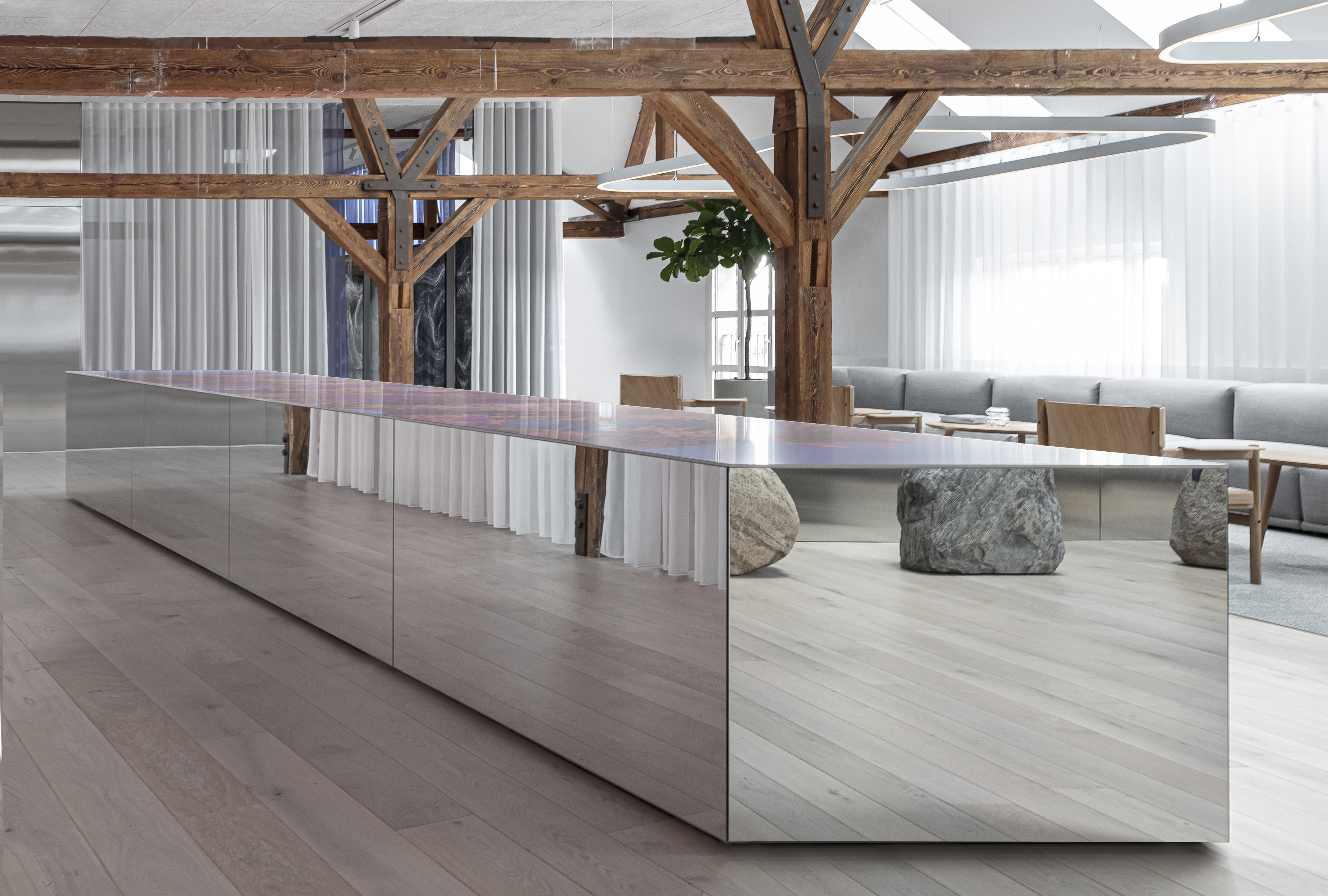 Digital Hub Denmark. Transformation of historic building to Visitors Centre. Copenhagen. 2021