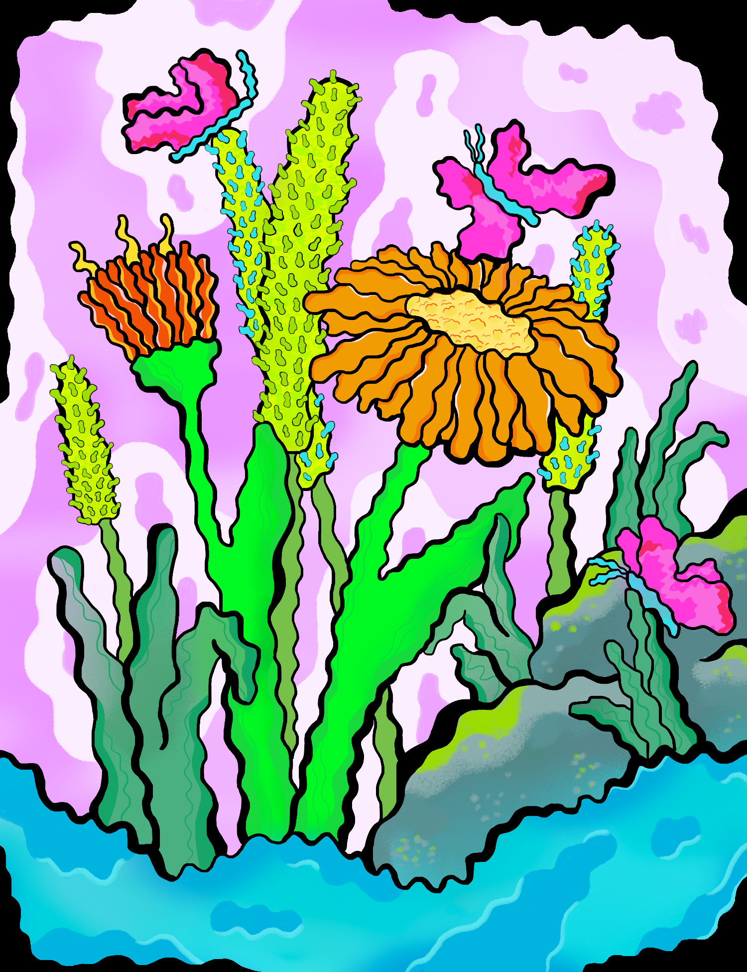 Three Creeks, 2020 digital