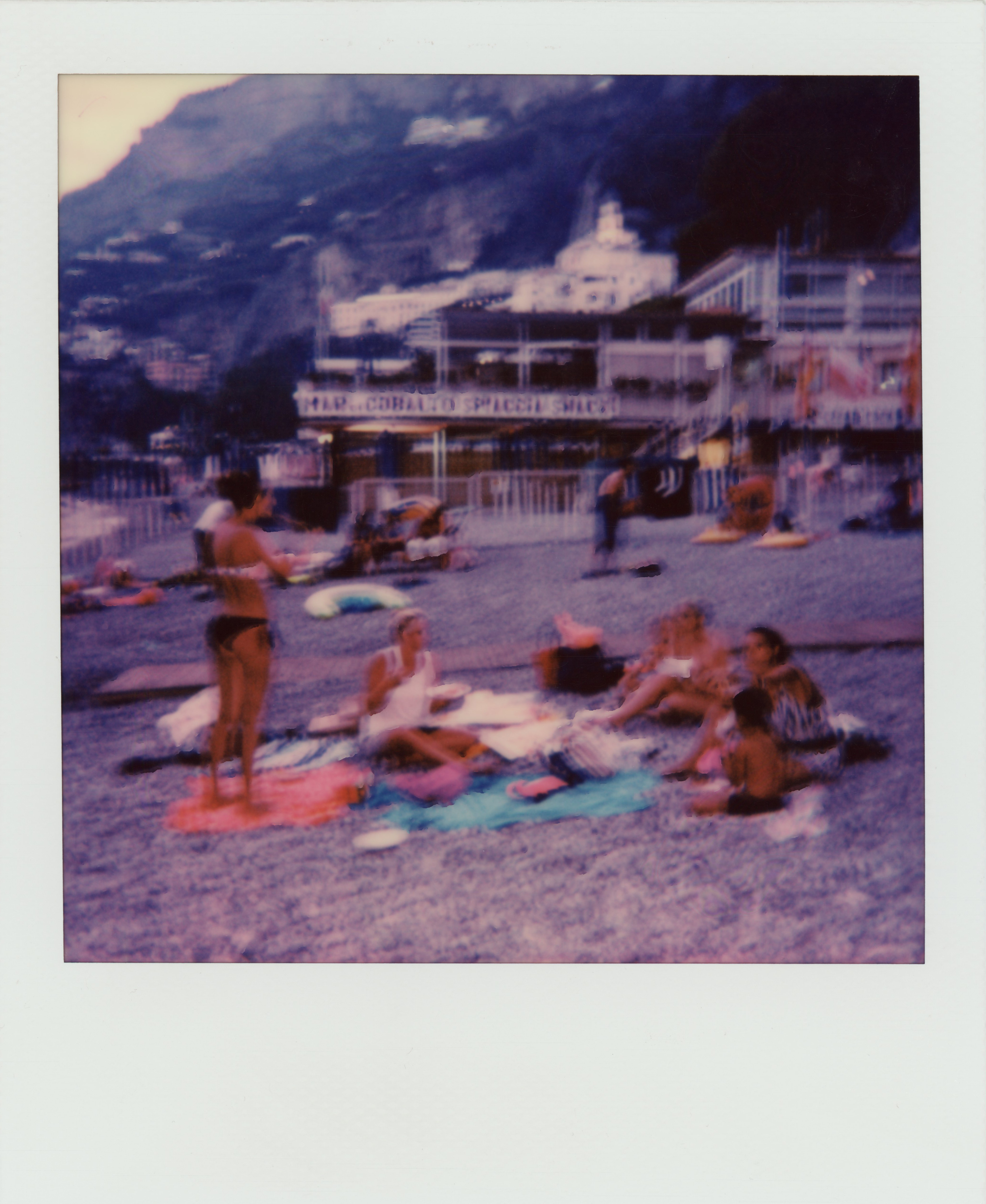 Blur (Polaroid), Amalfi Coast, 2018