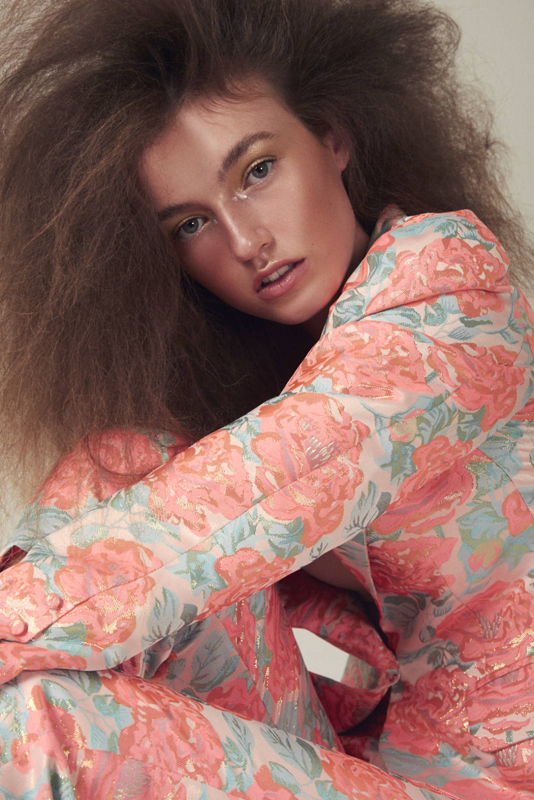 Maisie Ninnim — Shot by Liam Rhys Jones — Hair by Jessie Daoud