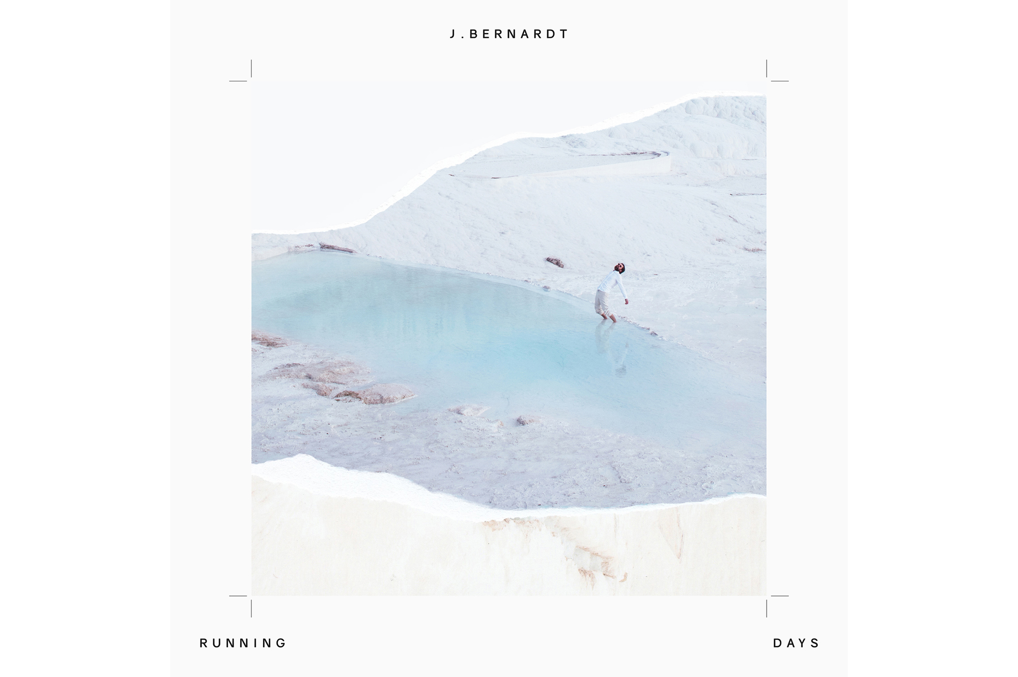Album cover Running Days, 2017, J.Bernardt