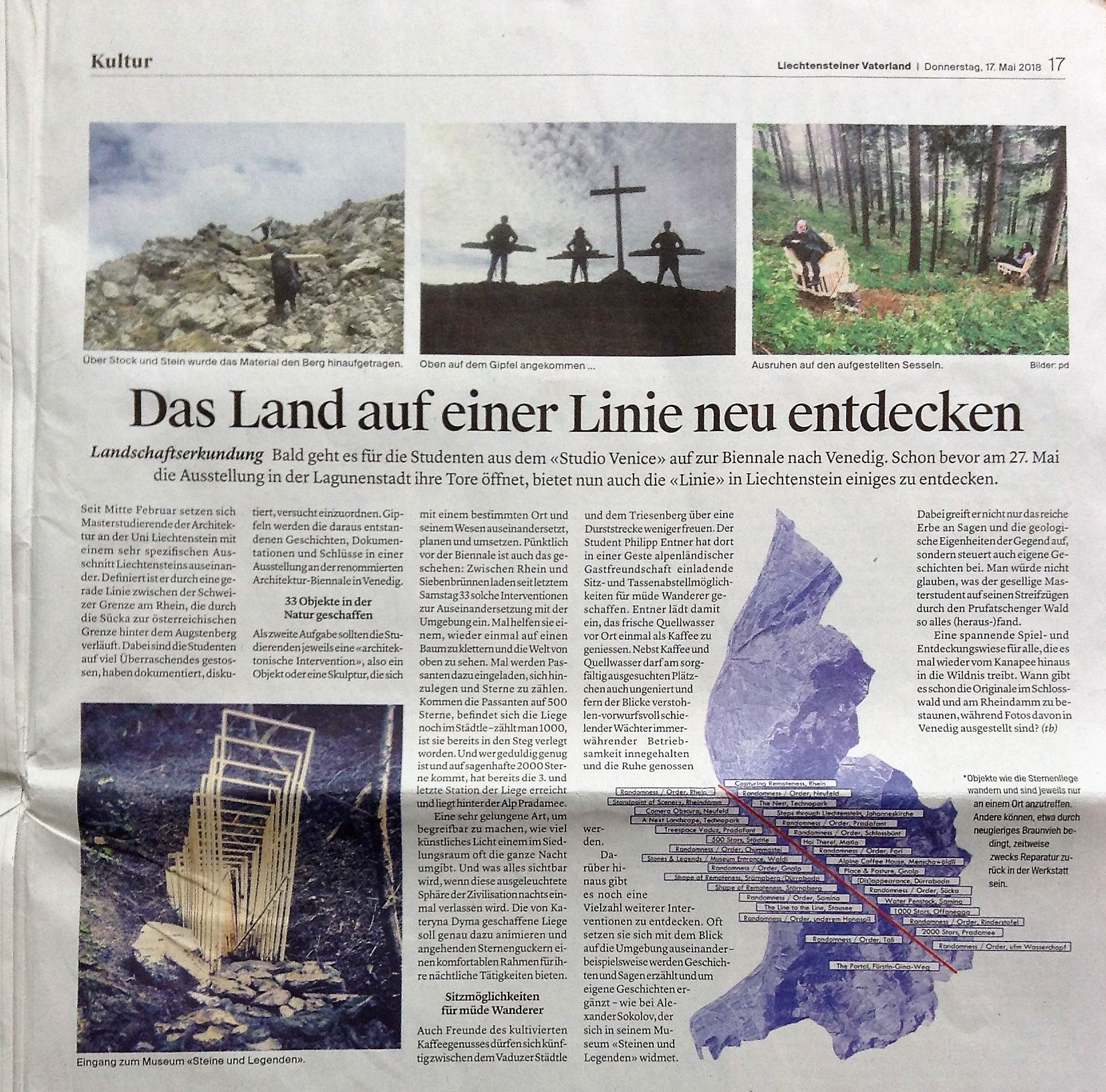 Published in Vaterland. May 17 2018