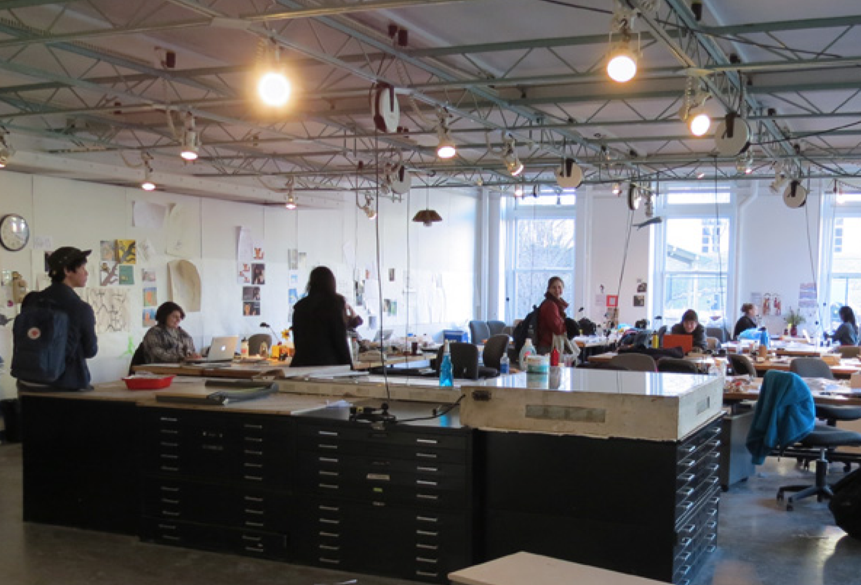 First year's studio space