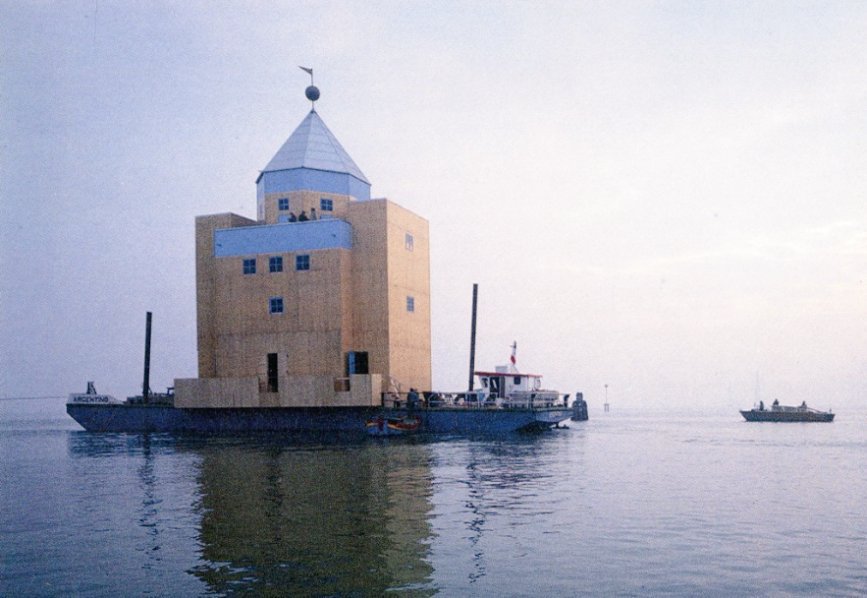 Aldo Rossi, Teatro do Mundo, Bienal de Veneza, 1979