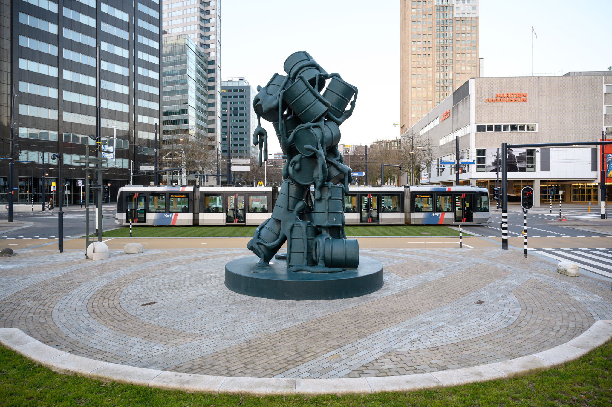 Sculpture: Cascade by Atelier van Lieshout