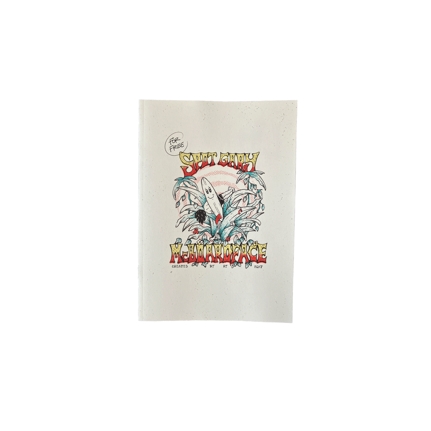 SPOT GARY McBOARDFACEA5 size printed comic. Stocked in select independentstores and businesses. (see info).