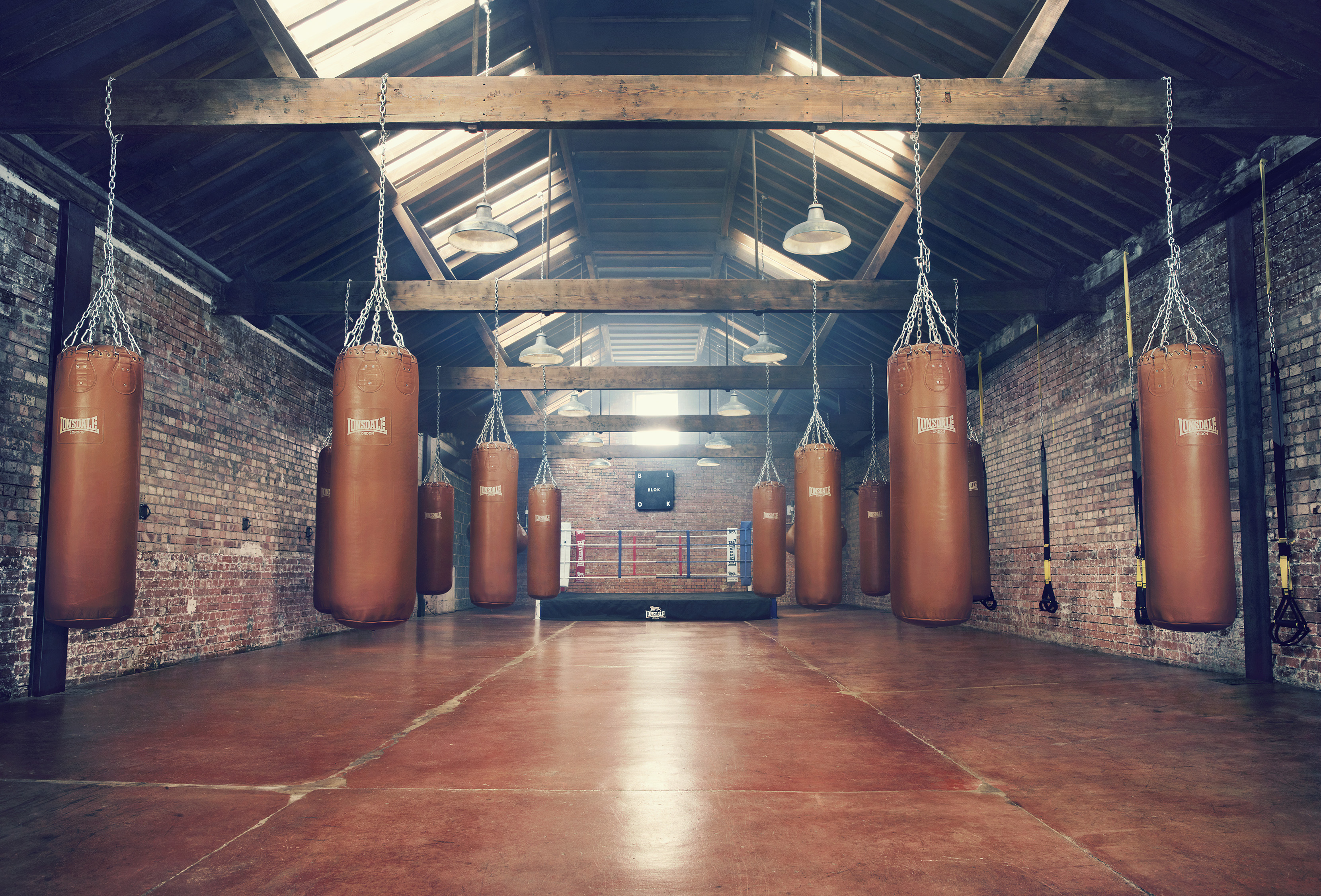 Clapton studio 3; bespoke bag grid