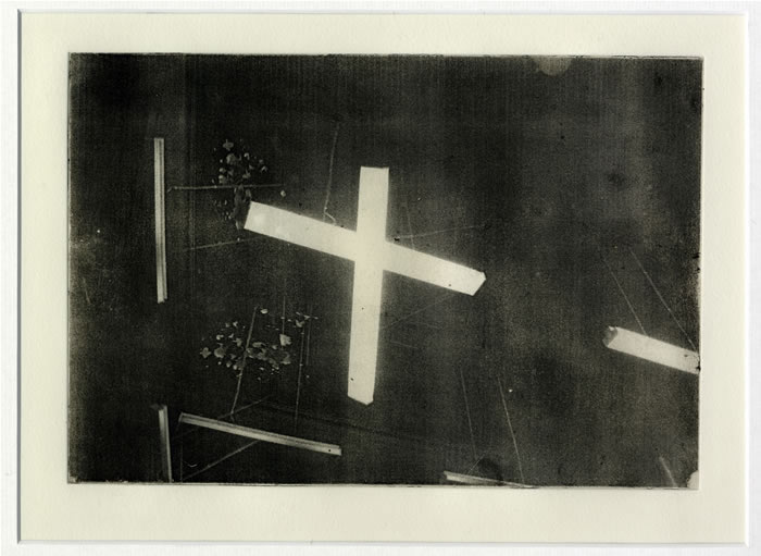 Fluorescent Tubing Crucifix