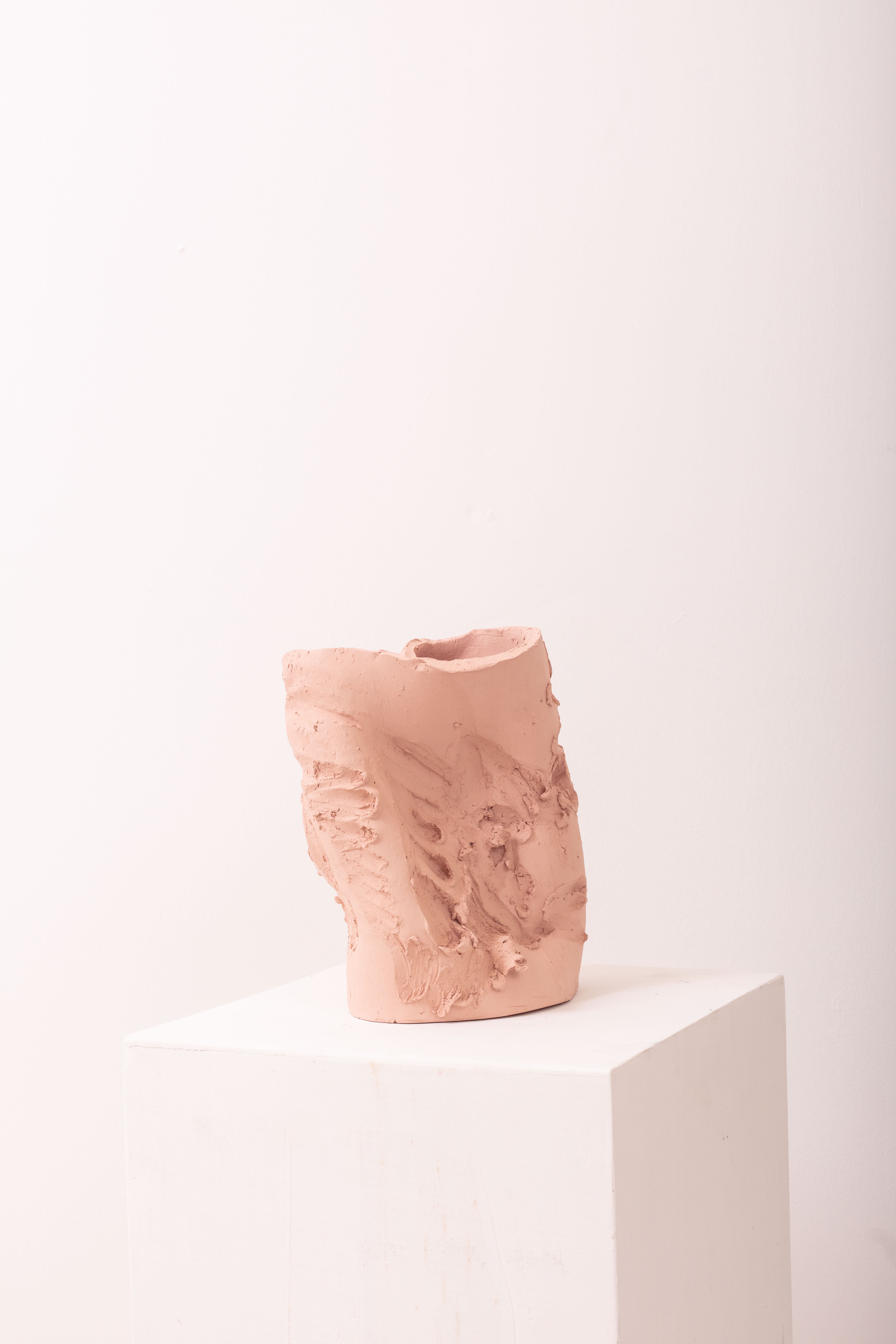 Slap III, Clay 40 x 40 cm