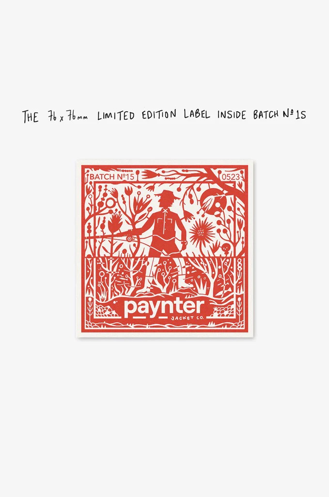 Paynter Jacket Co - Inside label design