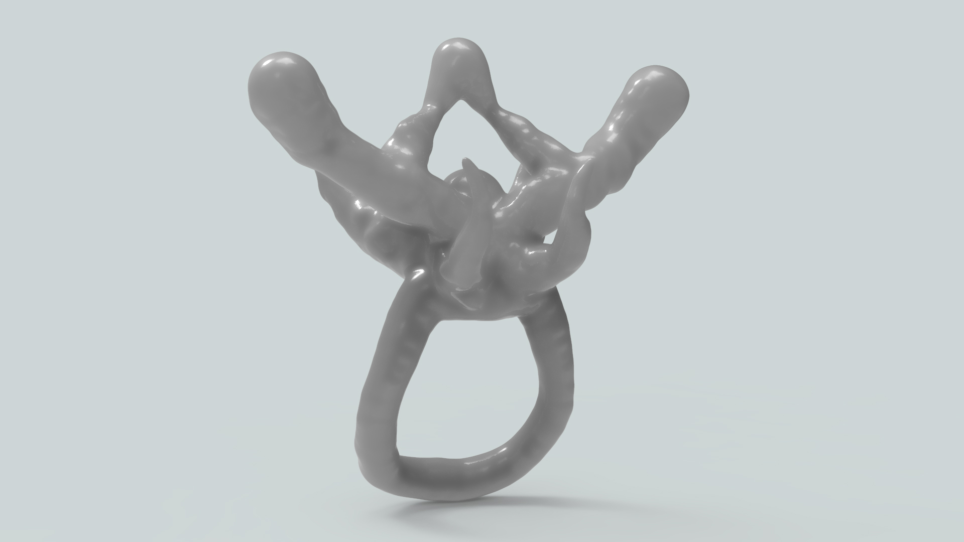Digital 'Mother of Pearl' Ring
