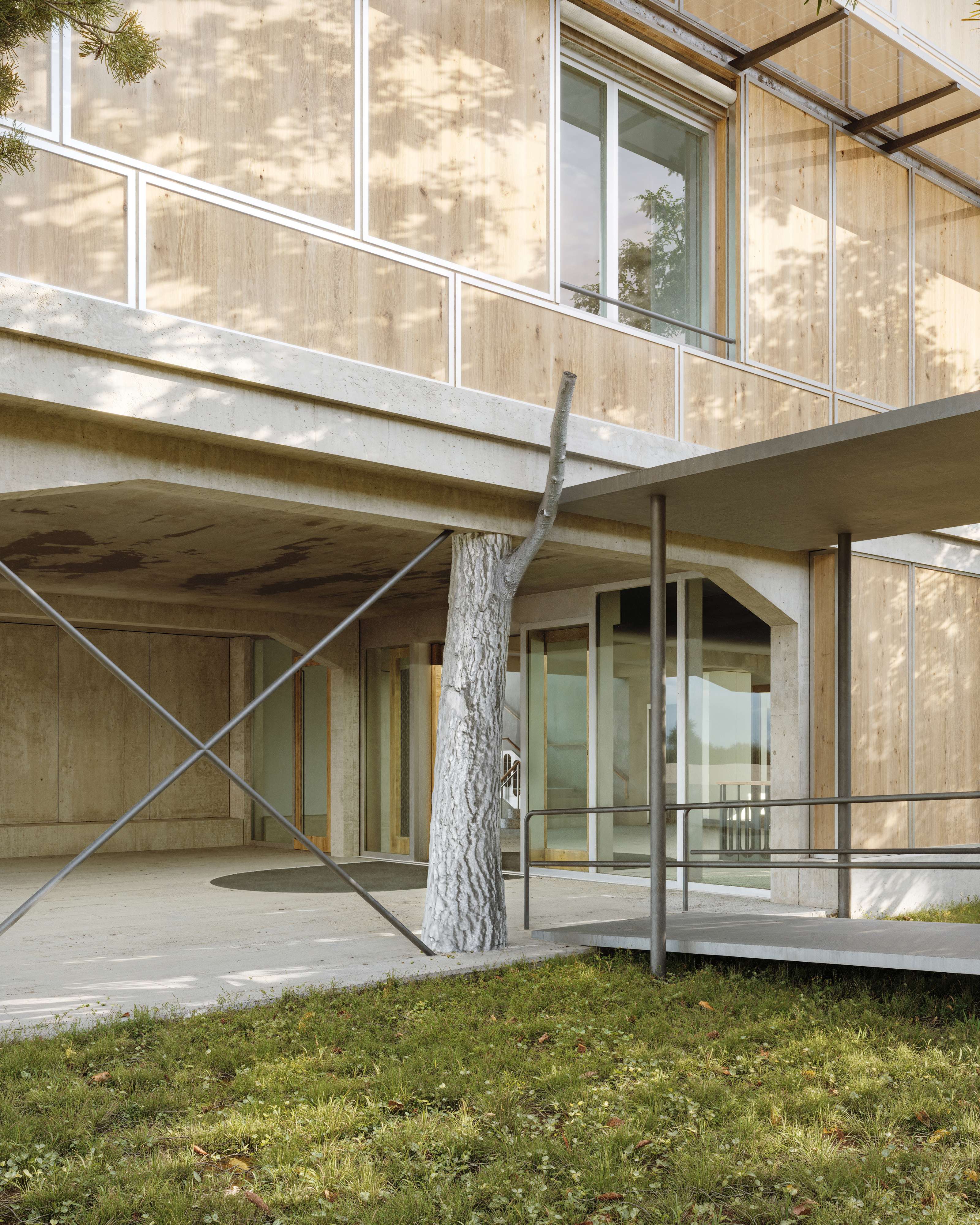 Karsten F&ouml;dinger - 1. Preis Schulanlage Entlisberg, Z&uuml;rich